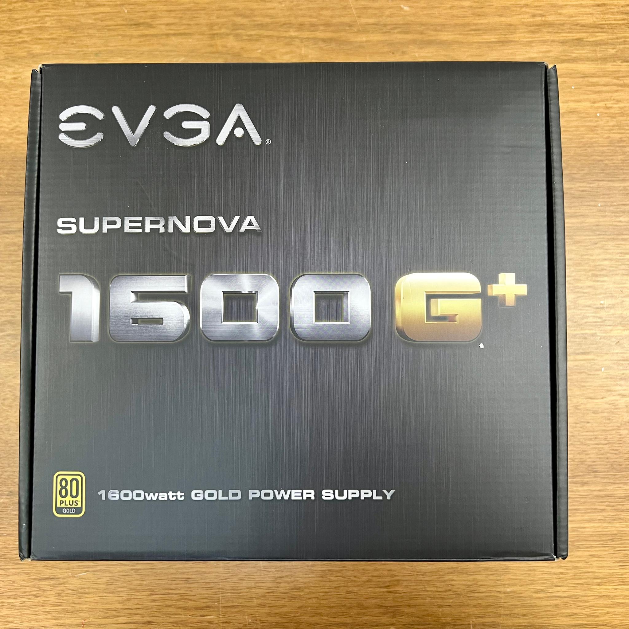 EVGA SuperNOVA 1600 G+, 80+ GOLD 1600W, Fully Modular Power Supply