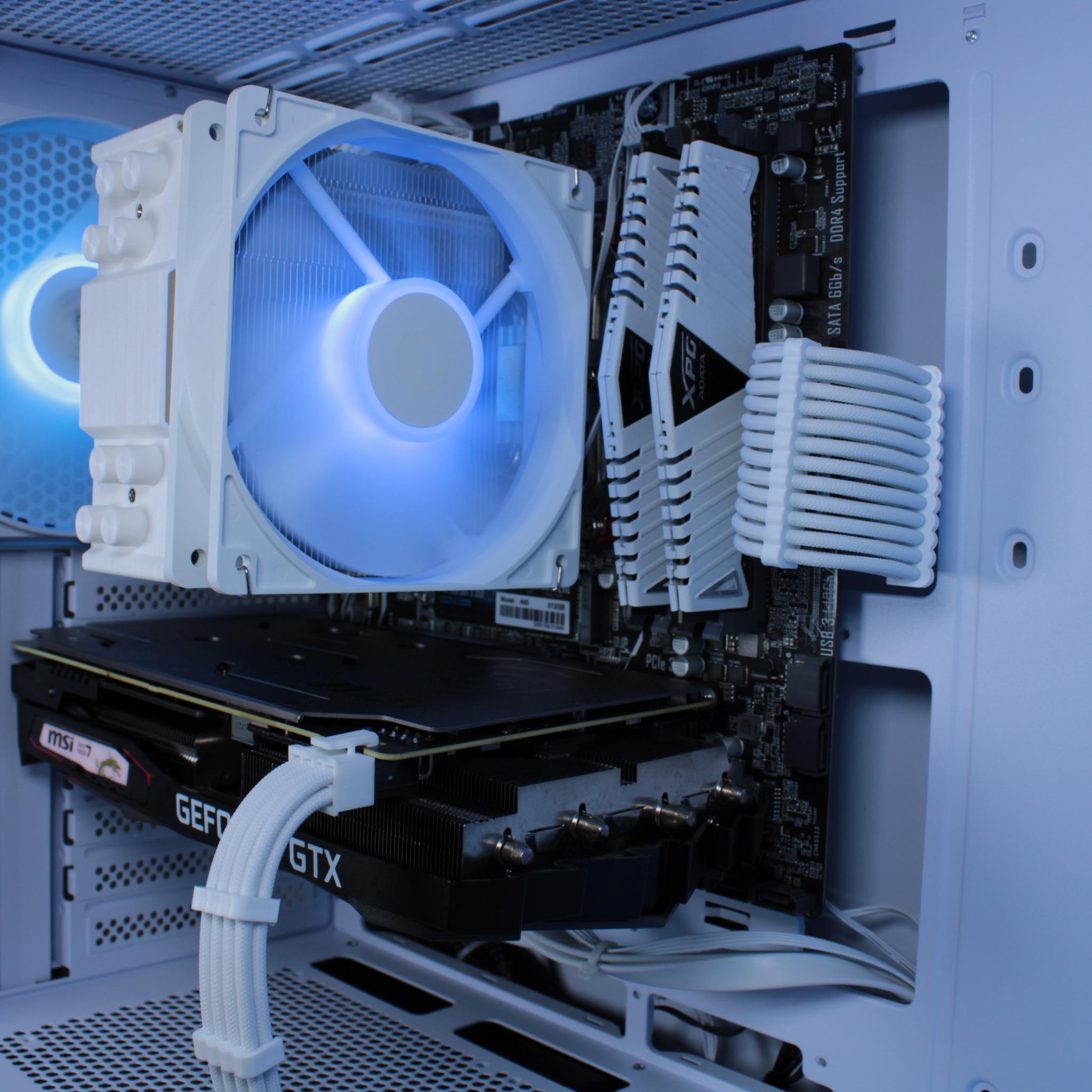 MSI 1660 Super | Ryzen 5 2600 | White XMP 16GB Ram | 512GB NVMe | Win 11 activated | Wifi