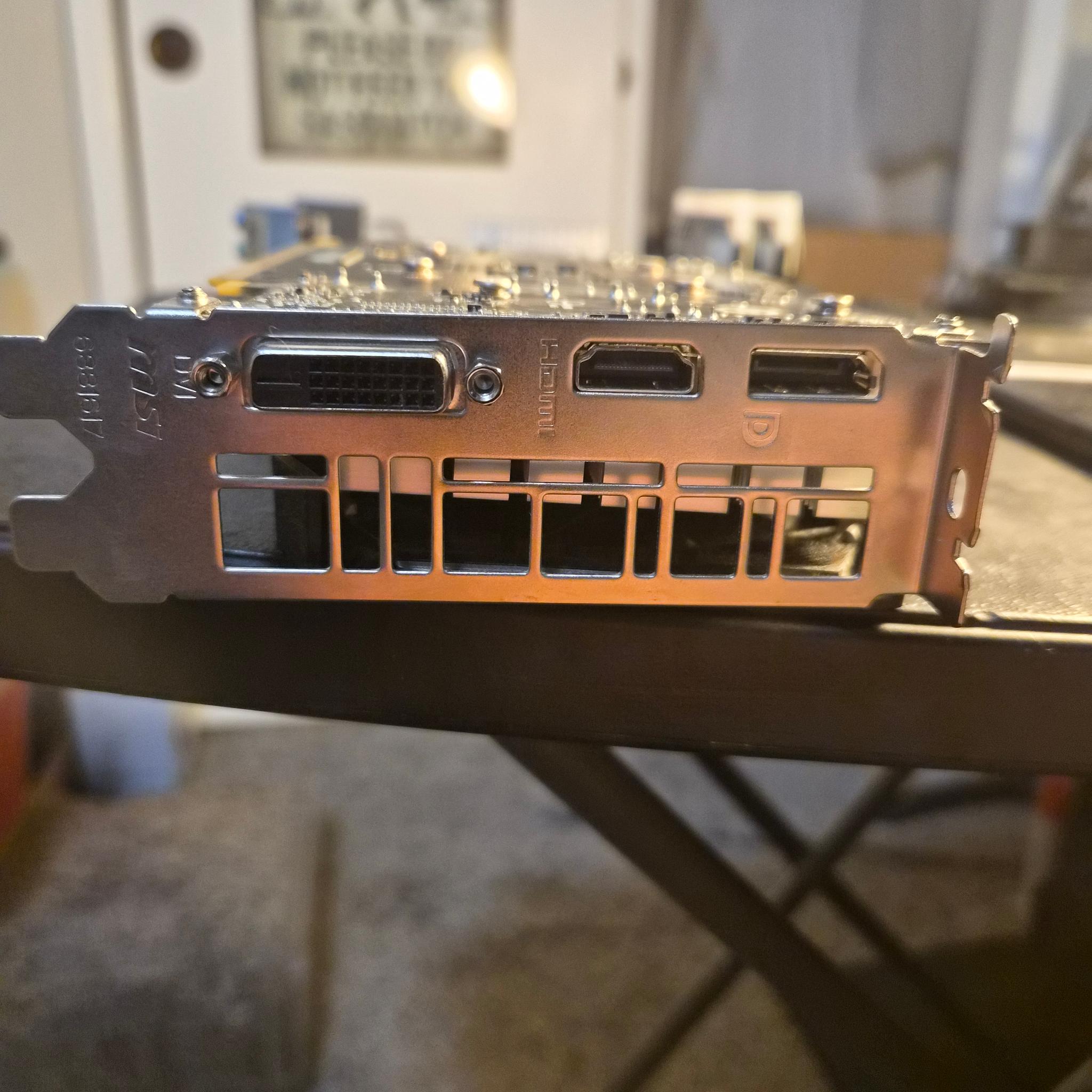 MSI Ventus XS OCV1 GeForce GTX 1650 G6 4 GB