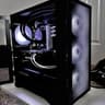 🐼 💧BLACK & WHITE LIQUID COOLED GAMING PC | 5600X + RTX 3060 12GB + 32GB RAM💧🐼