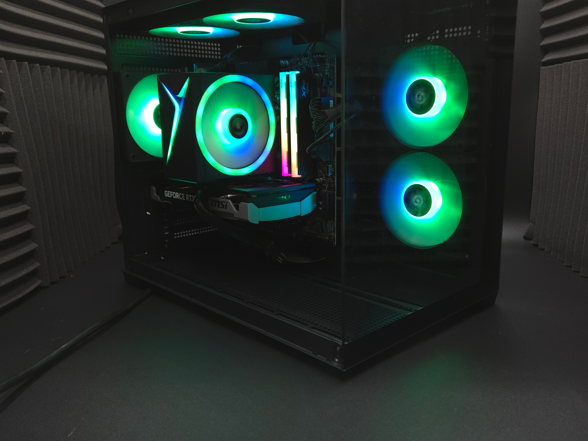 STORMCRAFT Gaming PC SIRIUS Intel Core i7-14700F NVIDIA GeForce RTX 5060 Ti 16GB | 32GB DDR5