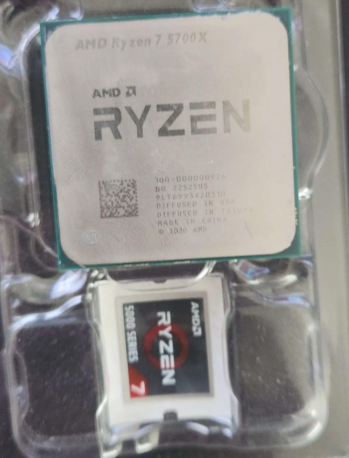 AMD Ryzen 7 5700X 8-Core, 16-Thread Unlocked Desktop Processor