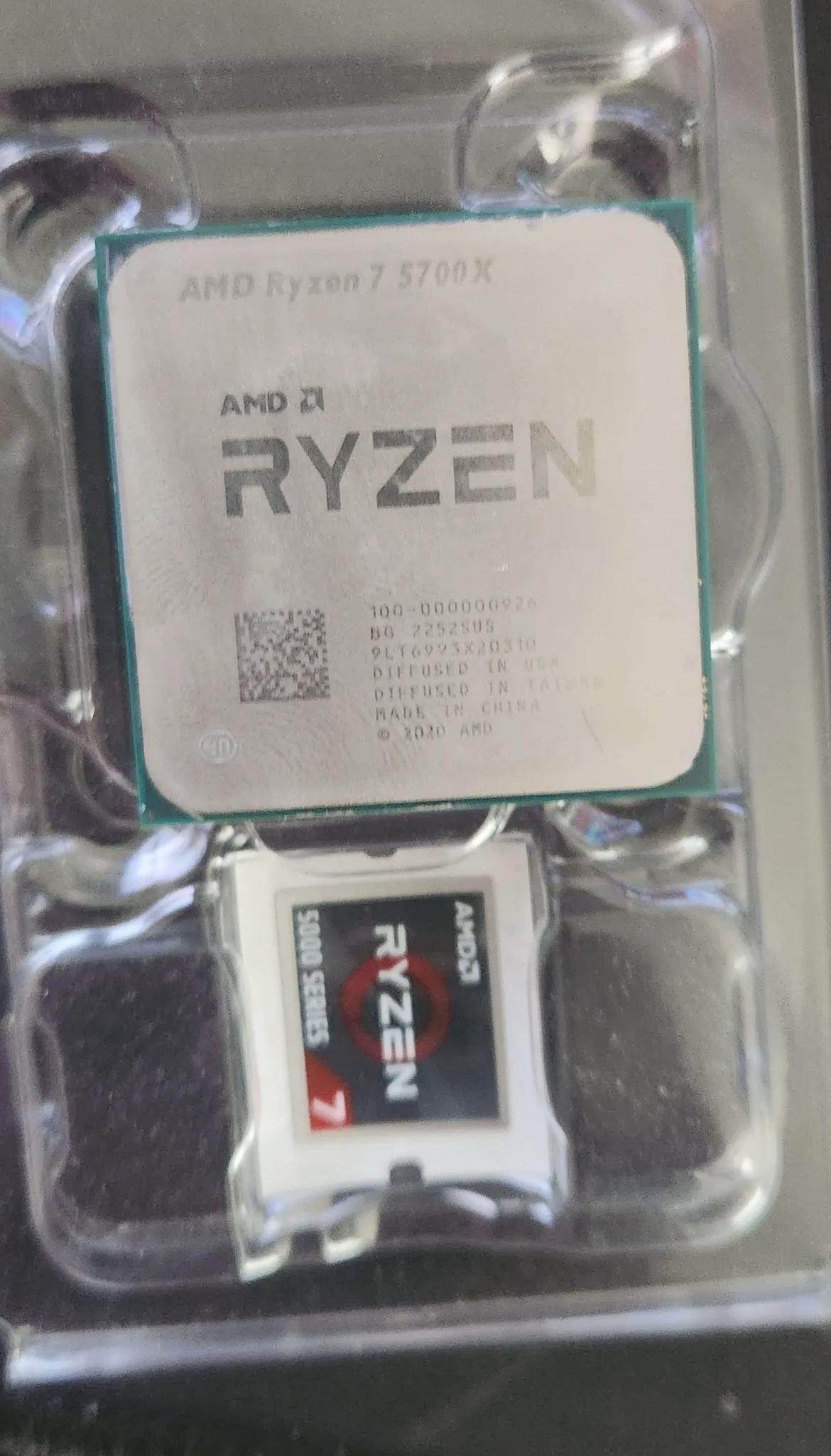 AMD Ryzen 7 5700X 8-Core, 16-Thread Unlocked Desktop Processor
