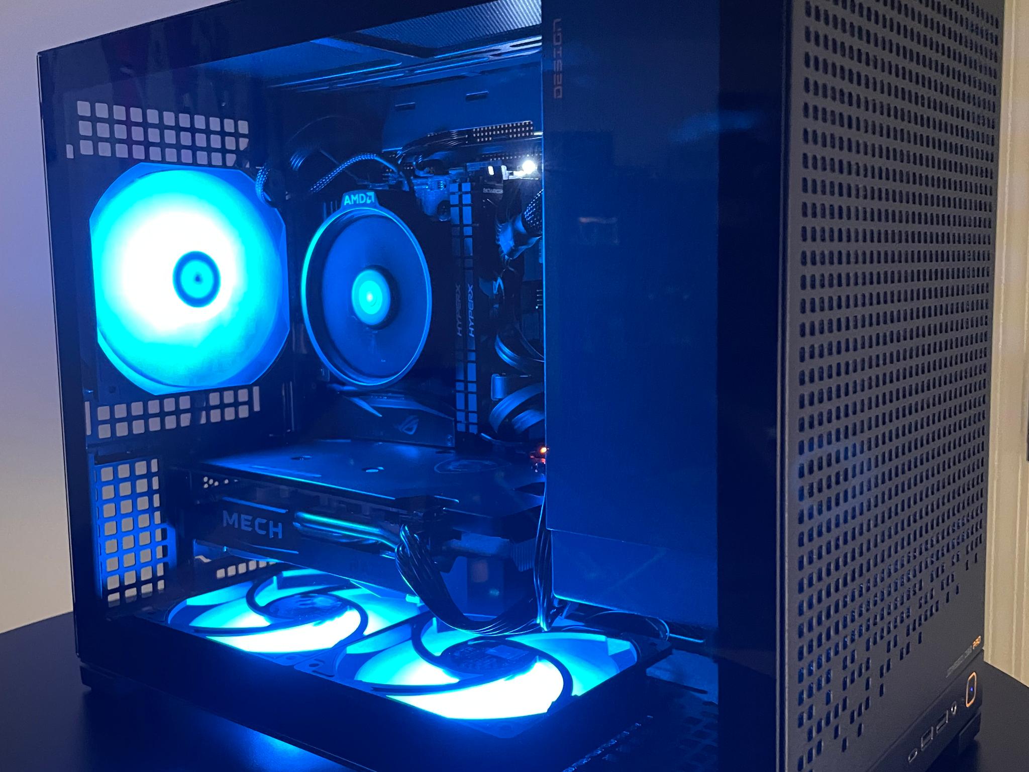 Small Form Factor Gaming PC | RX 6600XT + Ryzen 5 5500 | 16GB RAM | ~1TB SSD