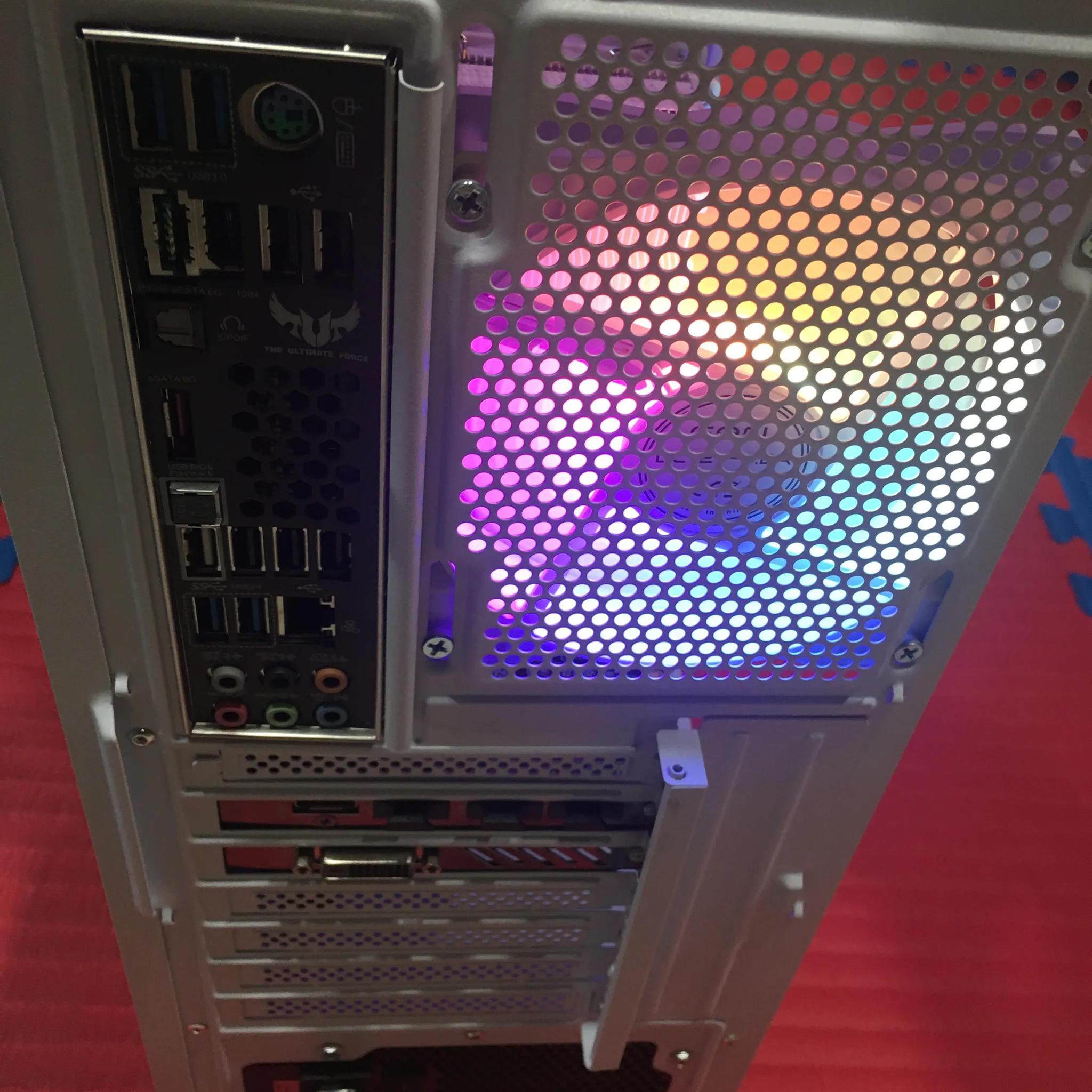 GTX 1070 i7 32GB RAM Gaming PC w/ 512GB SSD, Dual Tower Cooler, RGB