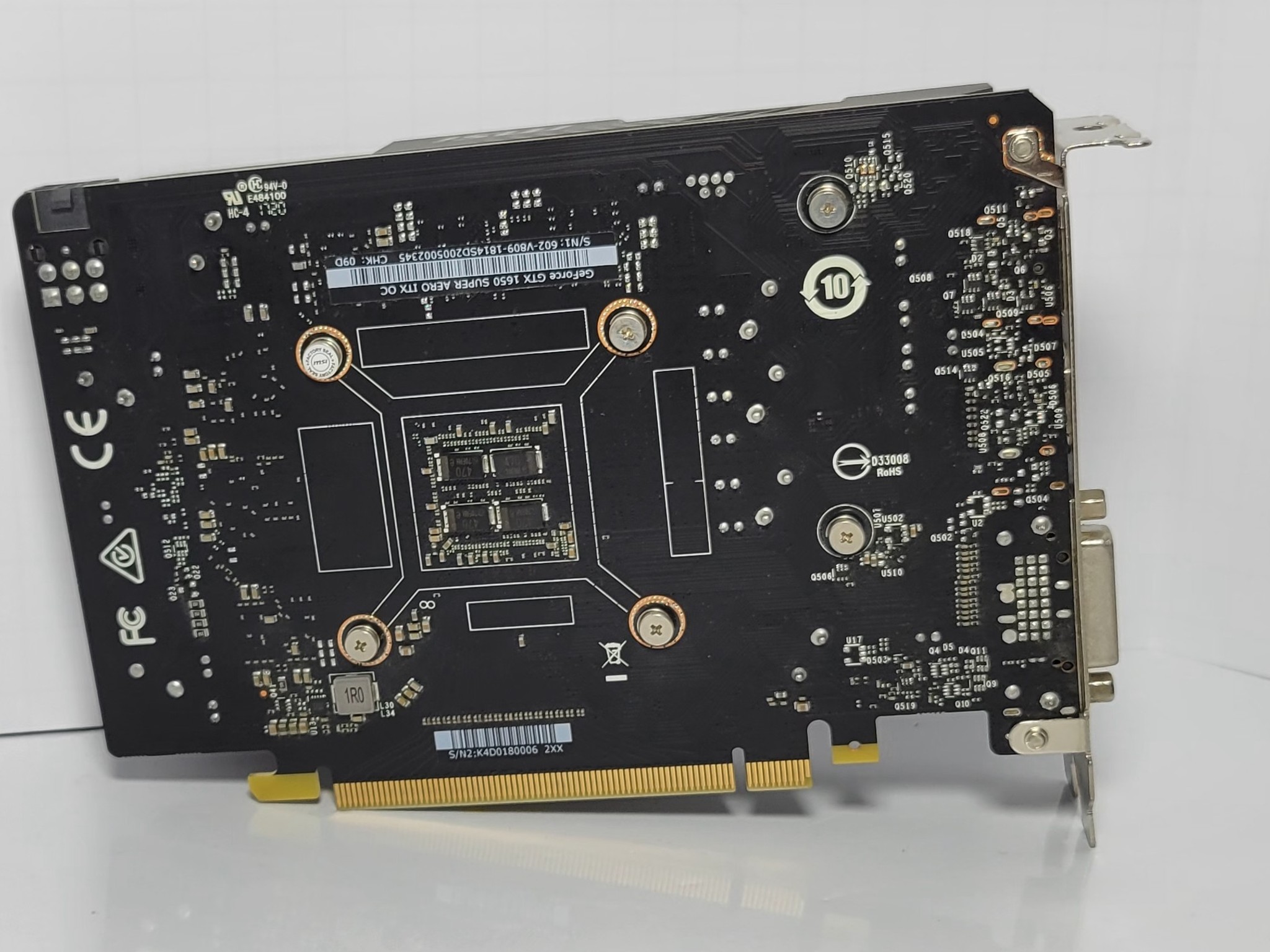 GTX GeForce 1650 Super, Black, Used like New