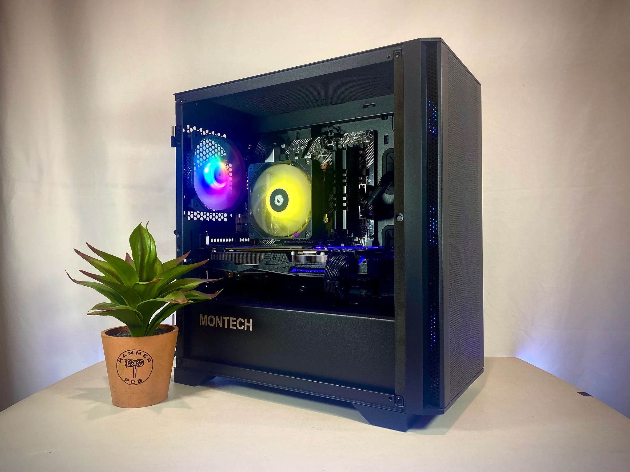 ⚙️Custom Built RGB Gaming PC⚙️| GTX 1080, Ryzen 5, 1TB SSD, Win11 | CoD, GTA, Cyberpunk, More!