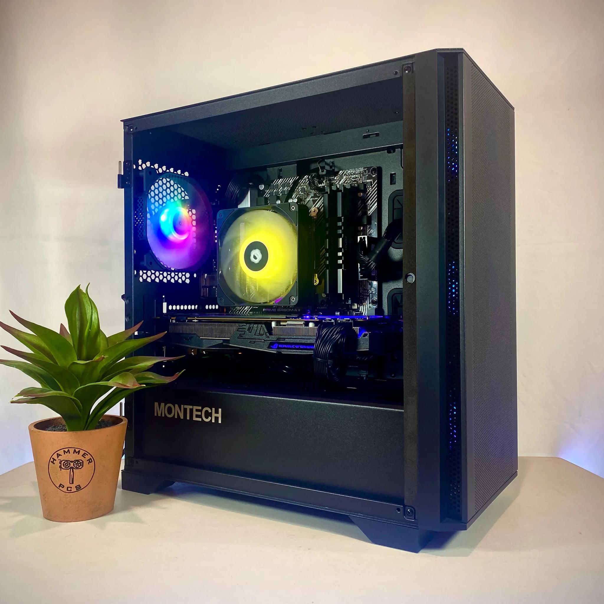 ⚙️Custom Built RGB Gaming PC⚙️| GTX 1080, Ryzen 5, 1TB SSD, Win11 | CoD, GTA, Cyberpunk, More!