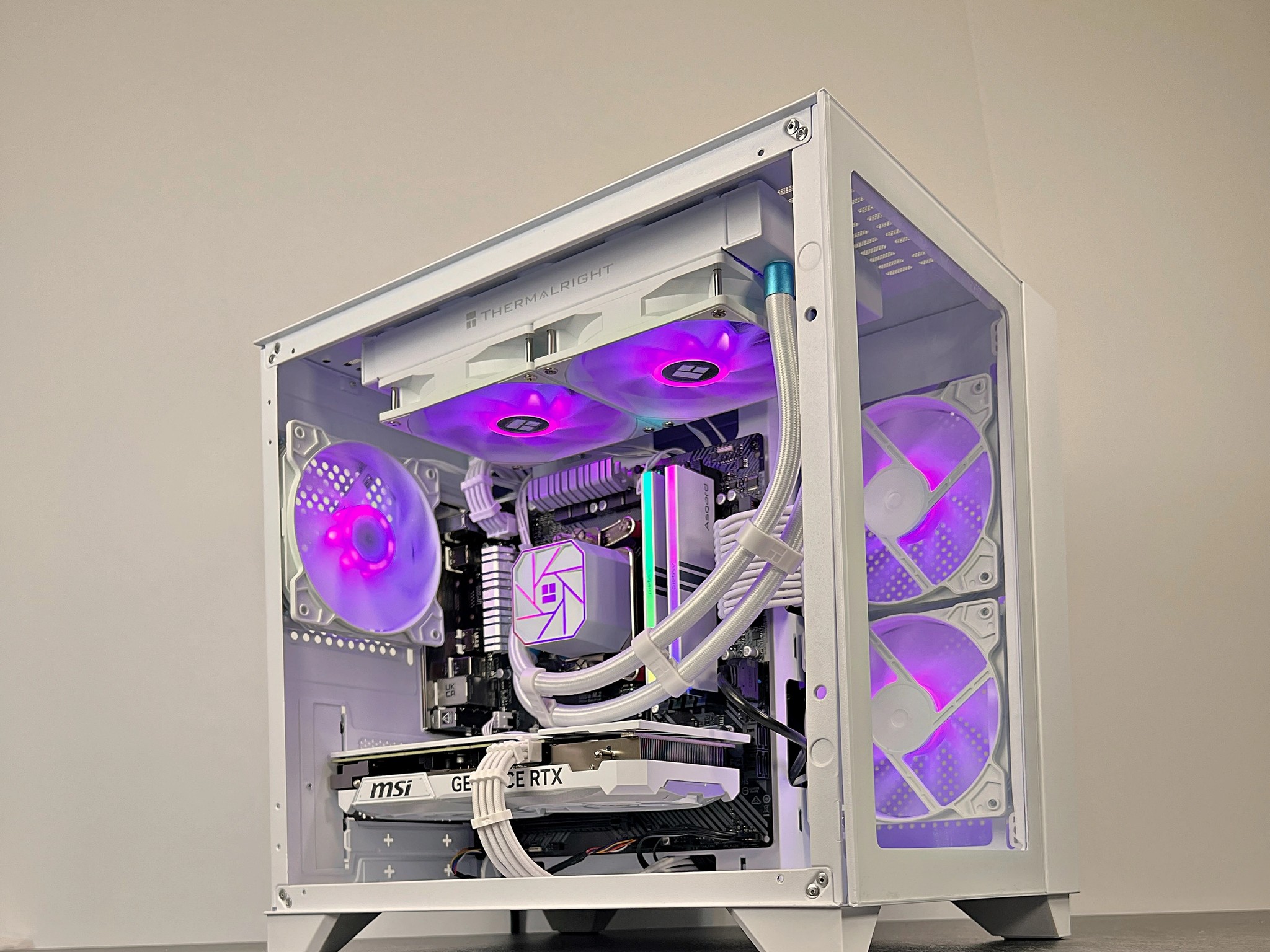 Liquid Cooled RTX 4070 Ryzen 5 5600X 16GB RAM 1TB M.2 Win 11 Gaming PC