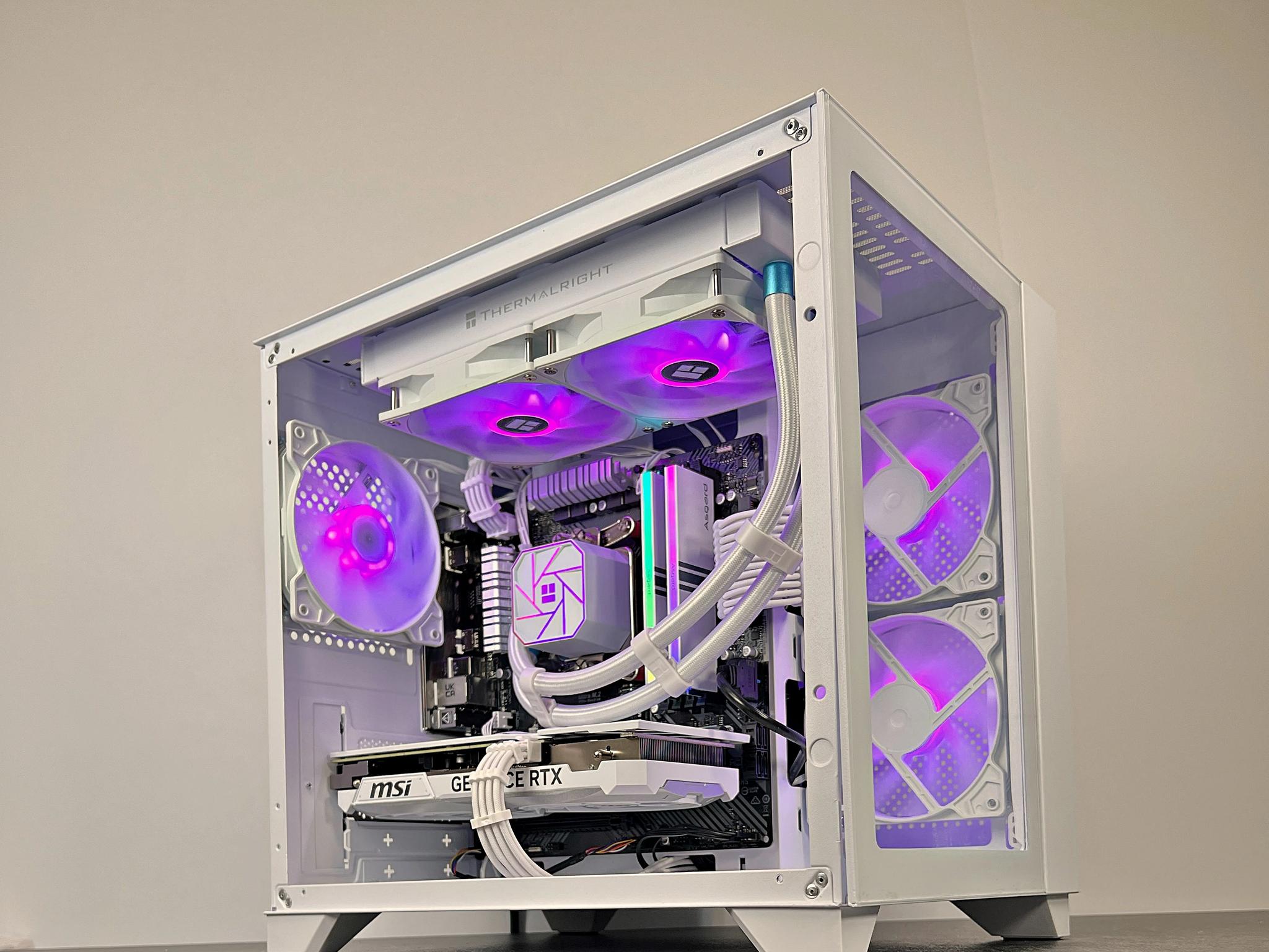 Liquid Cooled RTX 4070 Ryzen 5 5600X 16GB RAM 1TB M.2 Win 11 Gaming PC