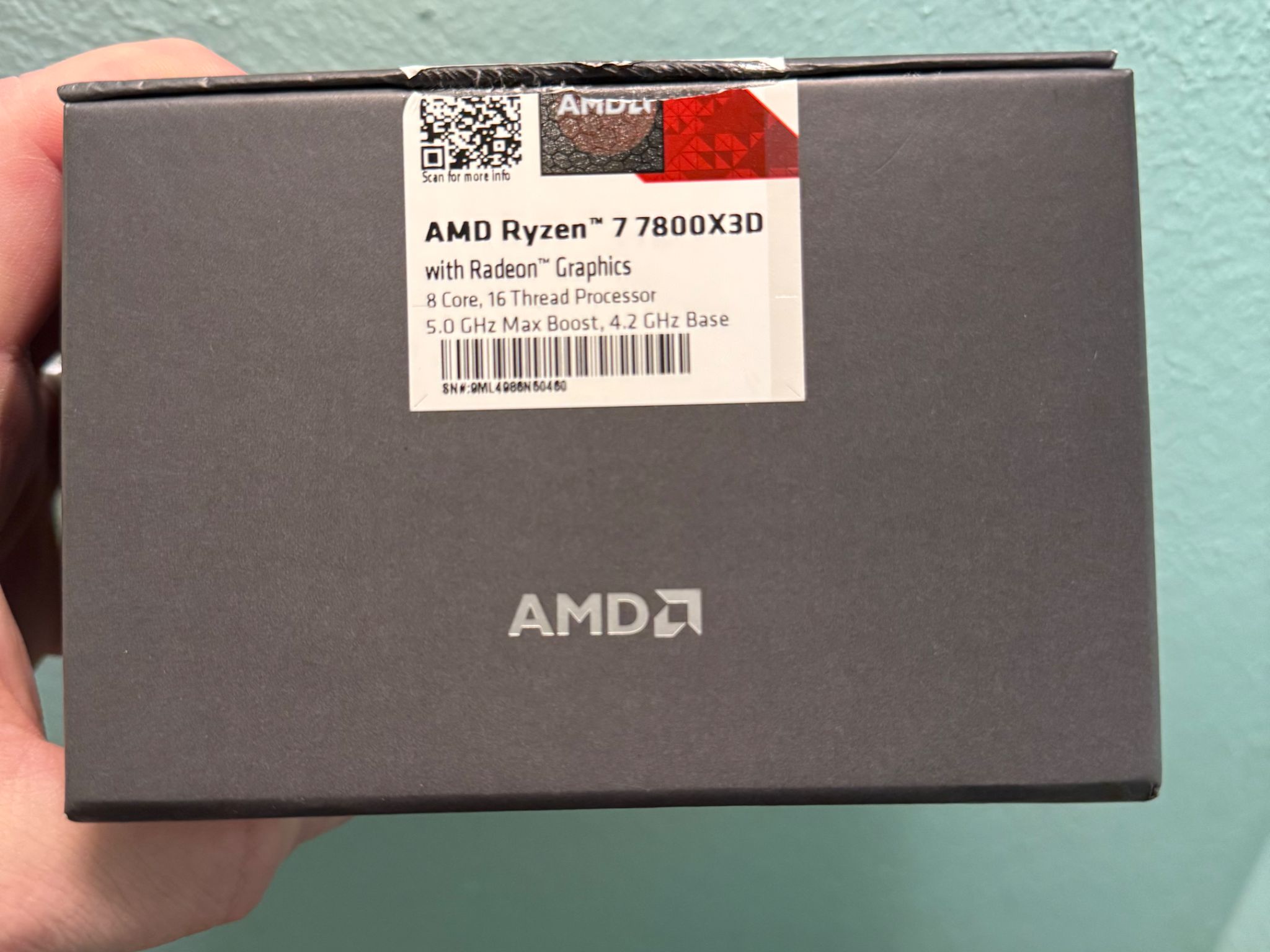 7800X3D LIKE NEW