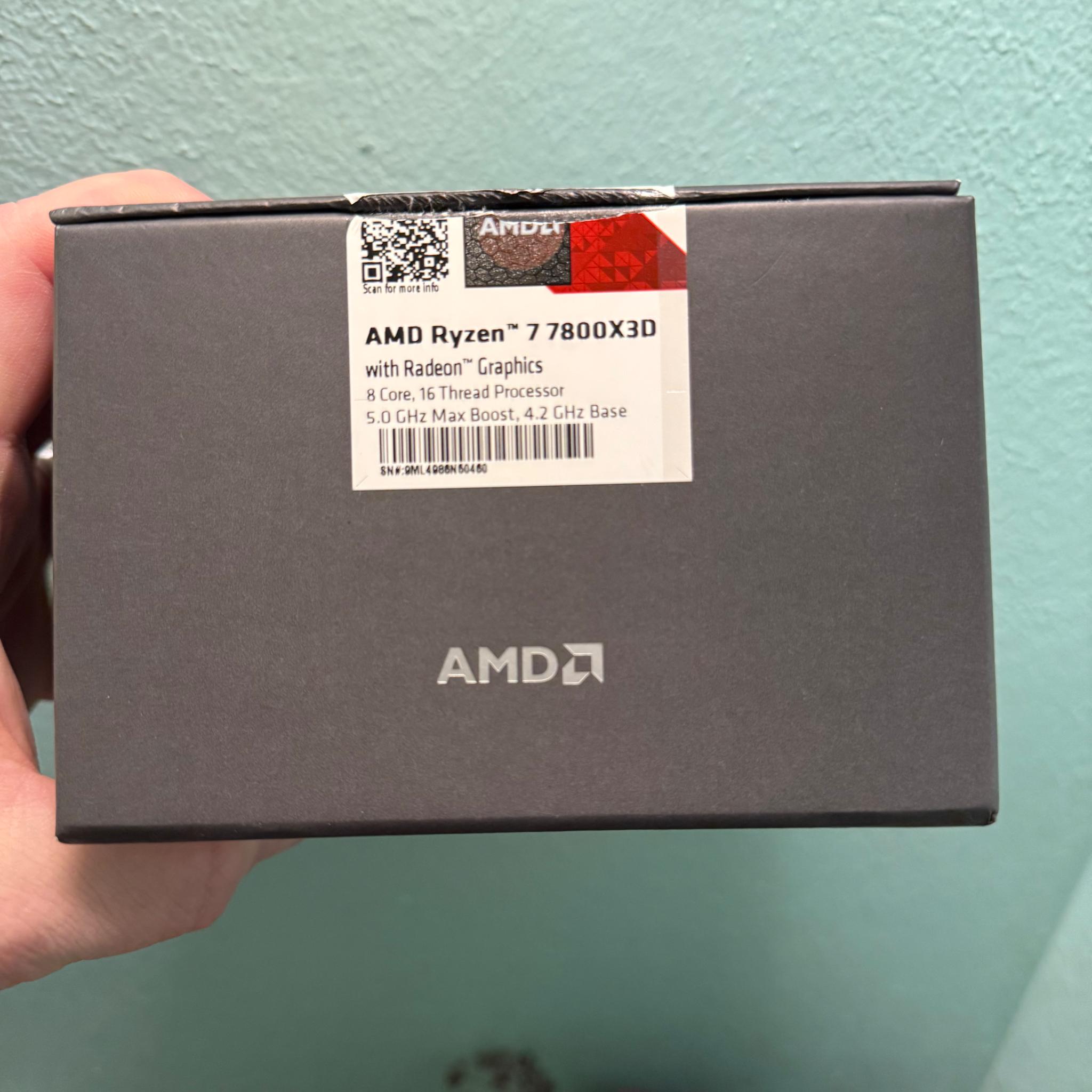 7800X3D LIKE NEW