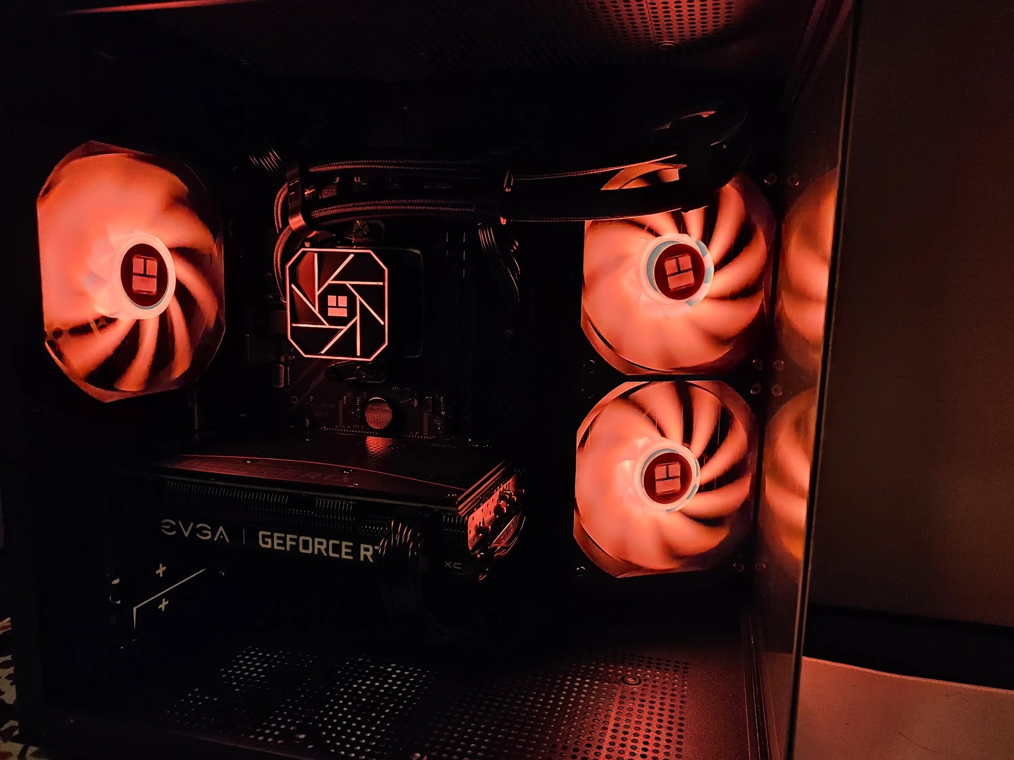 Liquid cooled Dark Side RIG Ryzen 5 / 16GB DDR4 / 1TB SSD / RTX 3060 TI