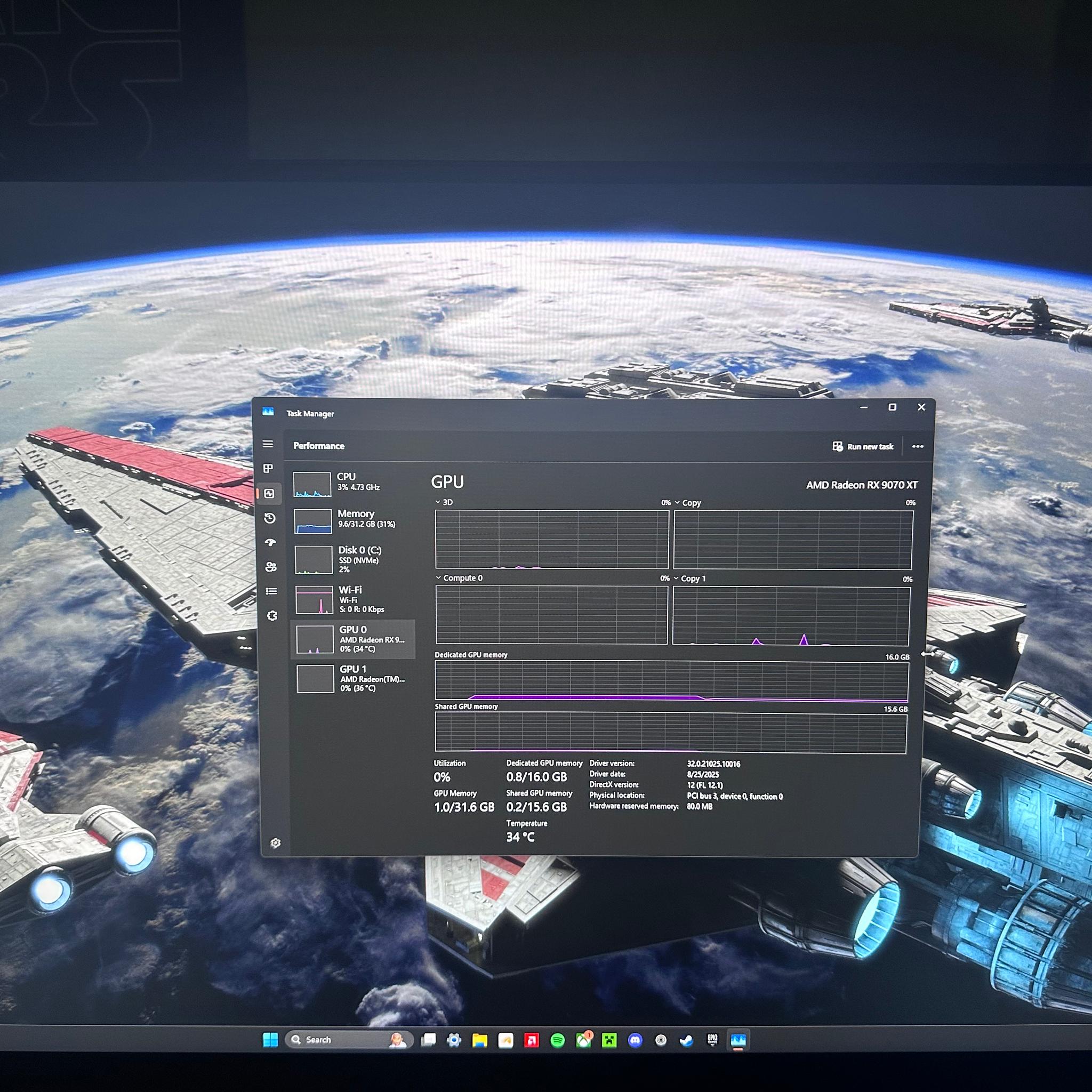 Project Void: 🌌NightFall Edition 🌌 (Ryzen 7 7700x, 9070xt, 32gb DDR5 ram) 4K/1440p machine