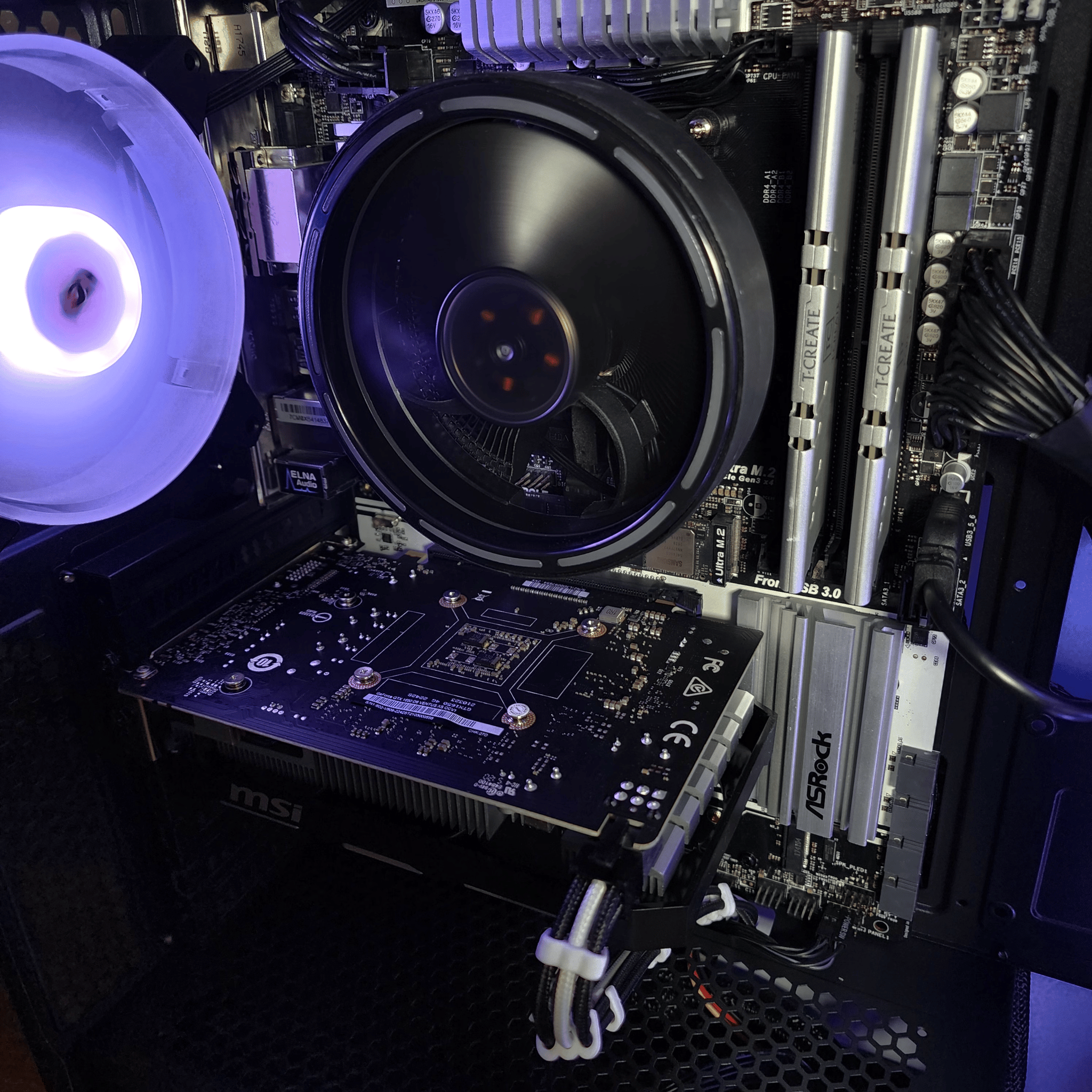 ⚫️💀⚫️ AMD Ryzen 3 1200AF 4-Core //  MSI GeForce GTX 1650 4GB // TCreate 16GB 2666MHz*