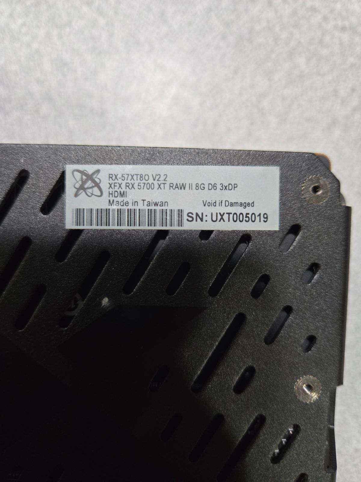 *BROKEN* XFX 5700XT