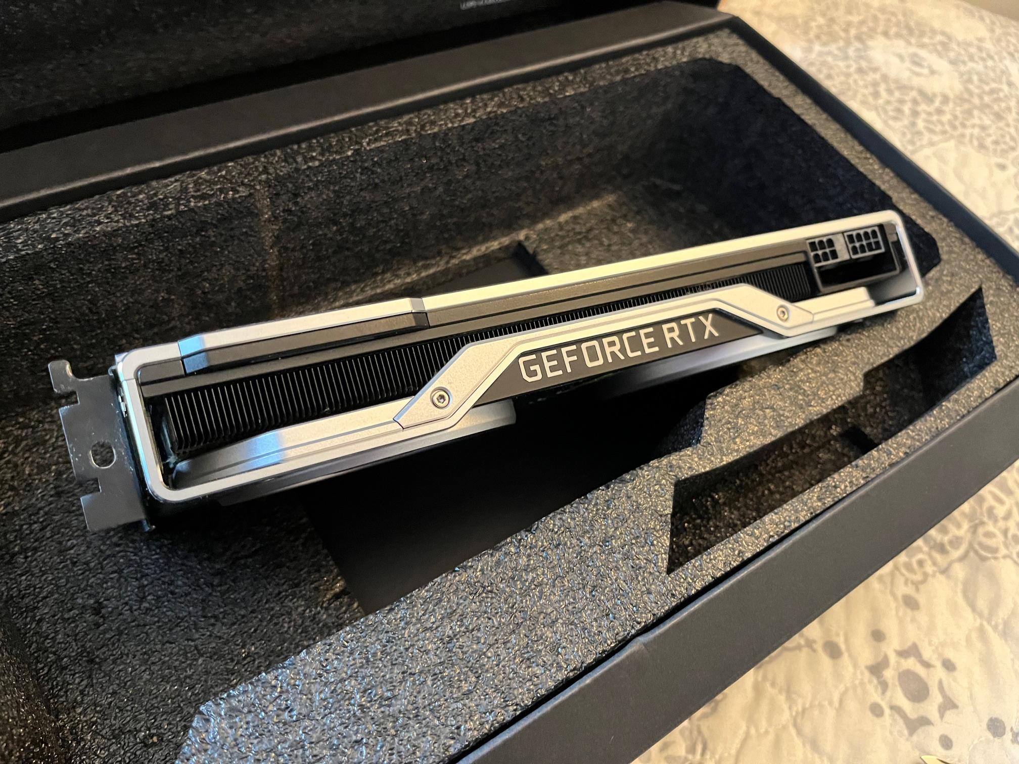 NVidia RTX 2070 Super Founder's Edition GPU! [USED]