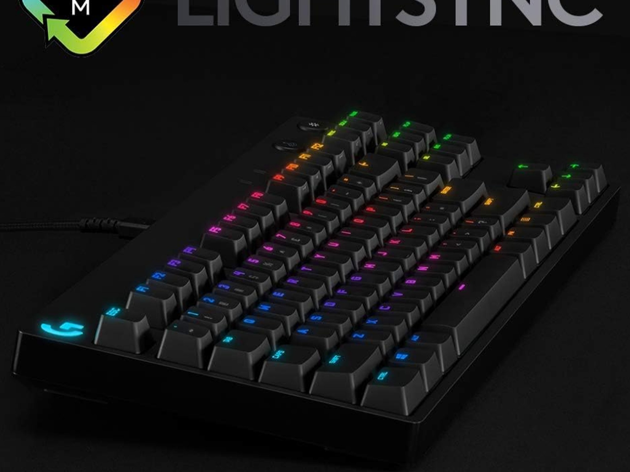 Logitech G Pro X (GX Blue Clicky) Gaming Keyboard