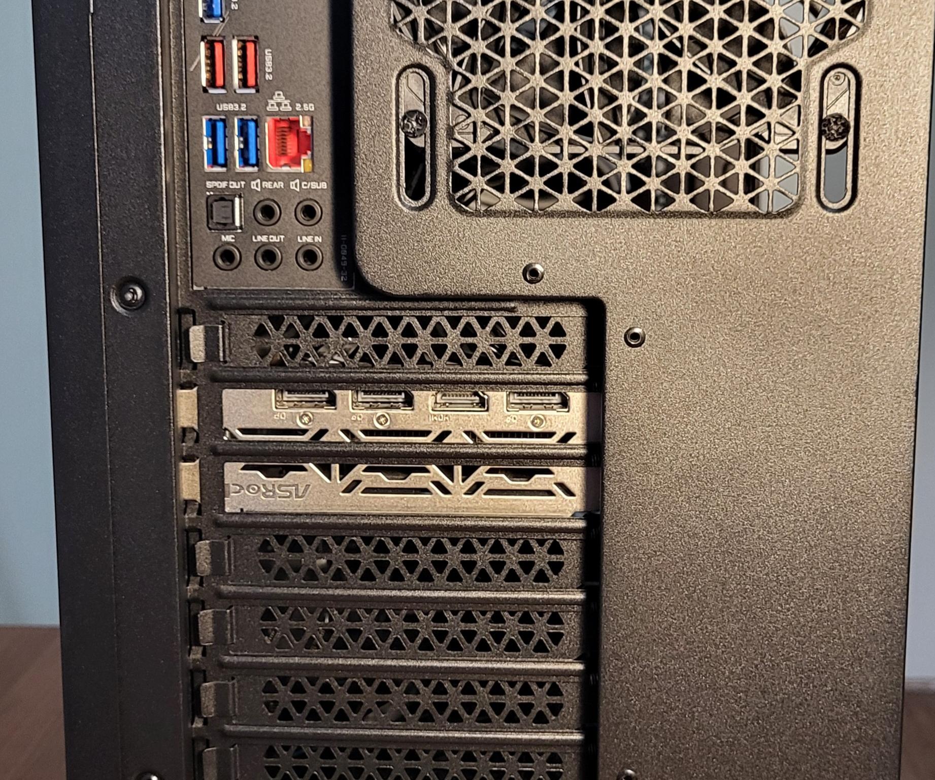ATX, AMD Ryzen 5600, AMD Radeon 6600, 32GB RAM Used PC- Good Condition
