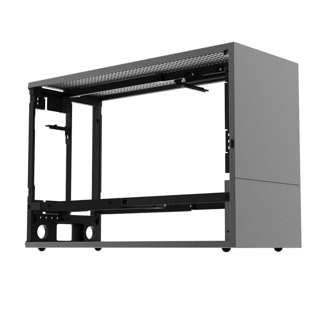 FormD T1 Sandwich kit, version 2.1 - Titanium w/ black sides