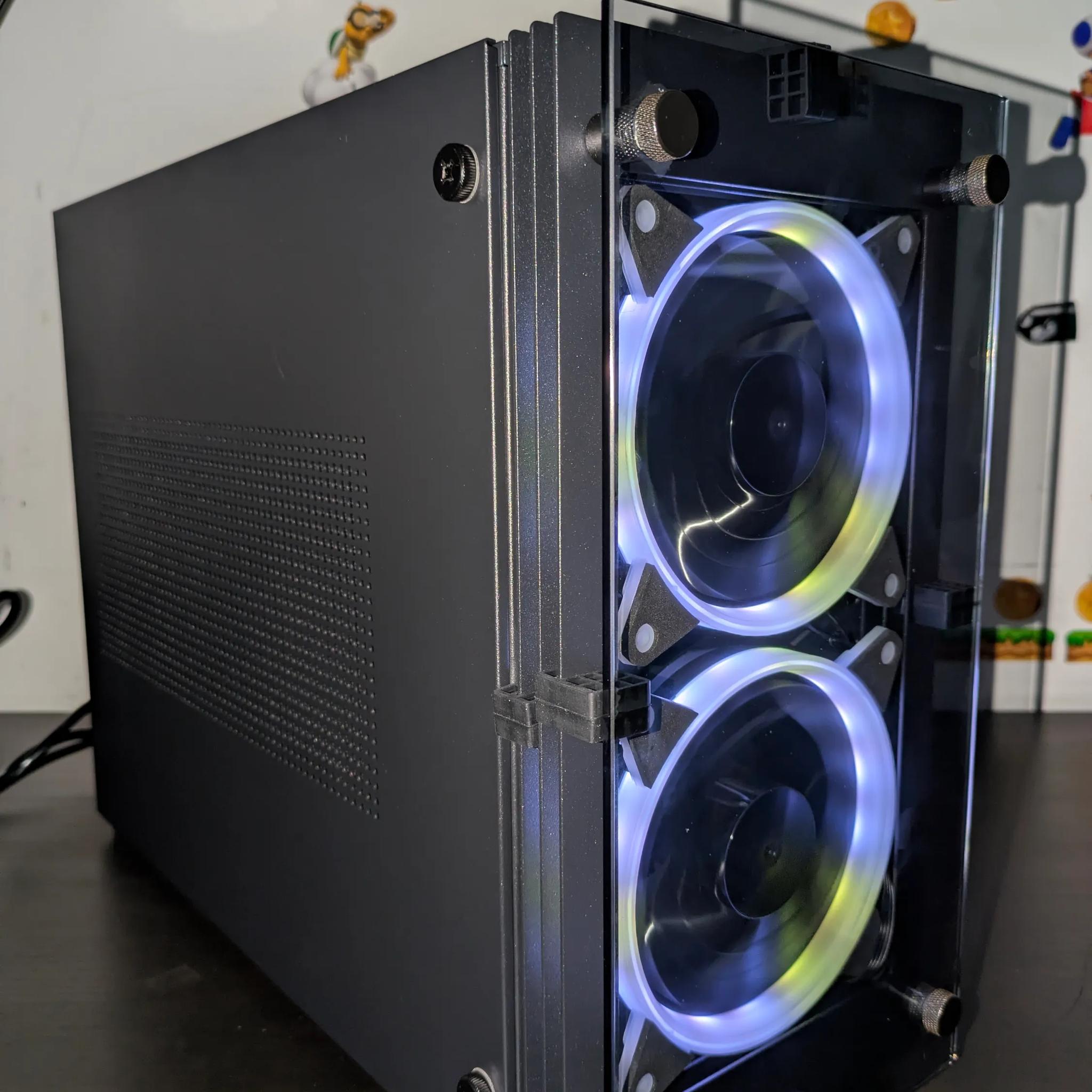 Rx 9060 XT 16GB | Ryzen 5 7500F | 32GB | 2TB SSD ITX SFF build