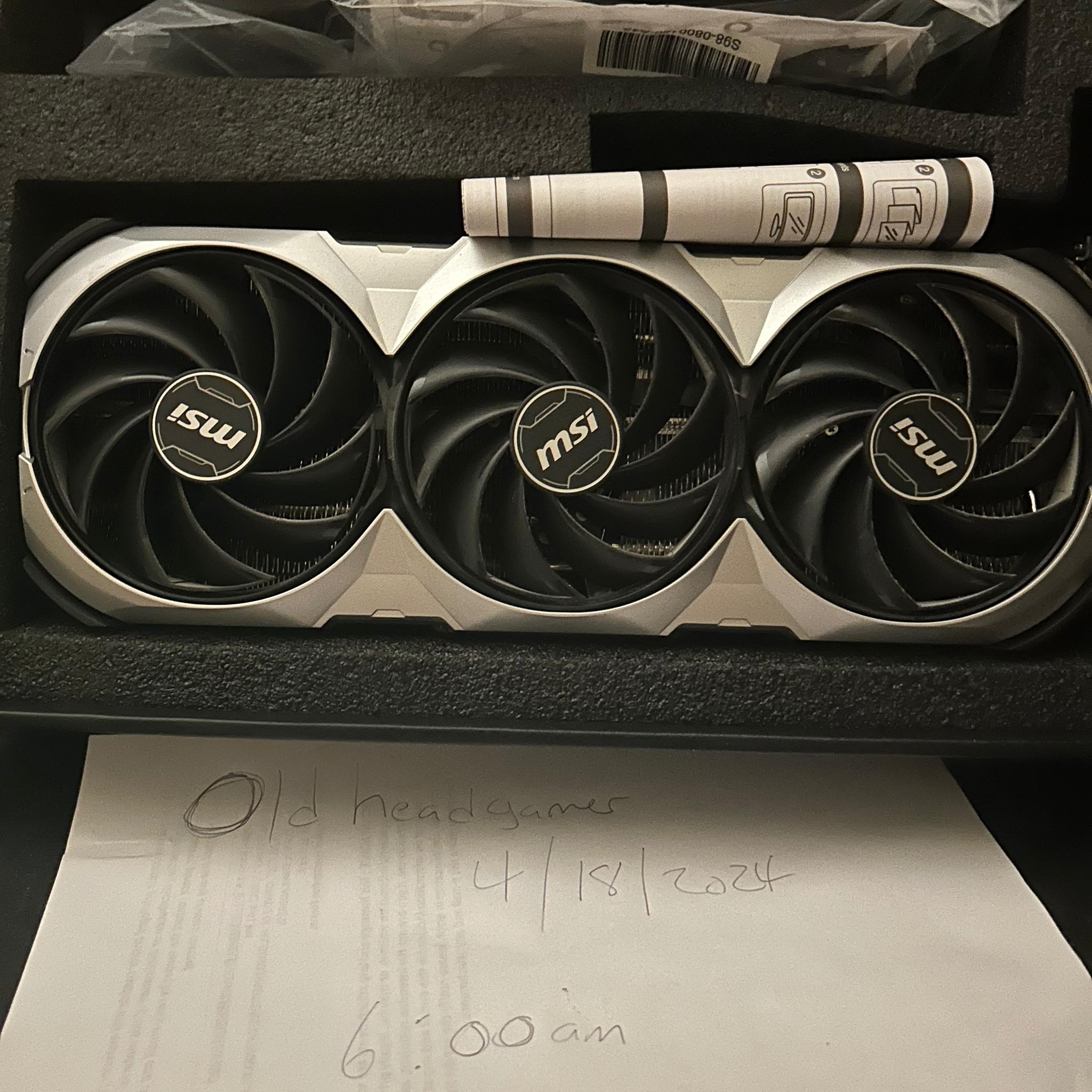 Msi ventus 3x 4080 16gb