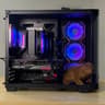 🖤♠️ 1440p Black Gaming PC ♠️🖤 RTX 3070 | Ryzen 5 5500 | 16gb RAM | 500gb NVME SSD | Wifi + BT