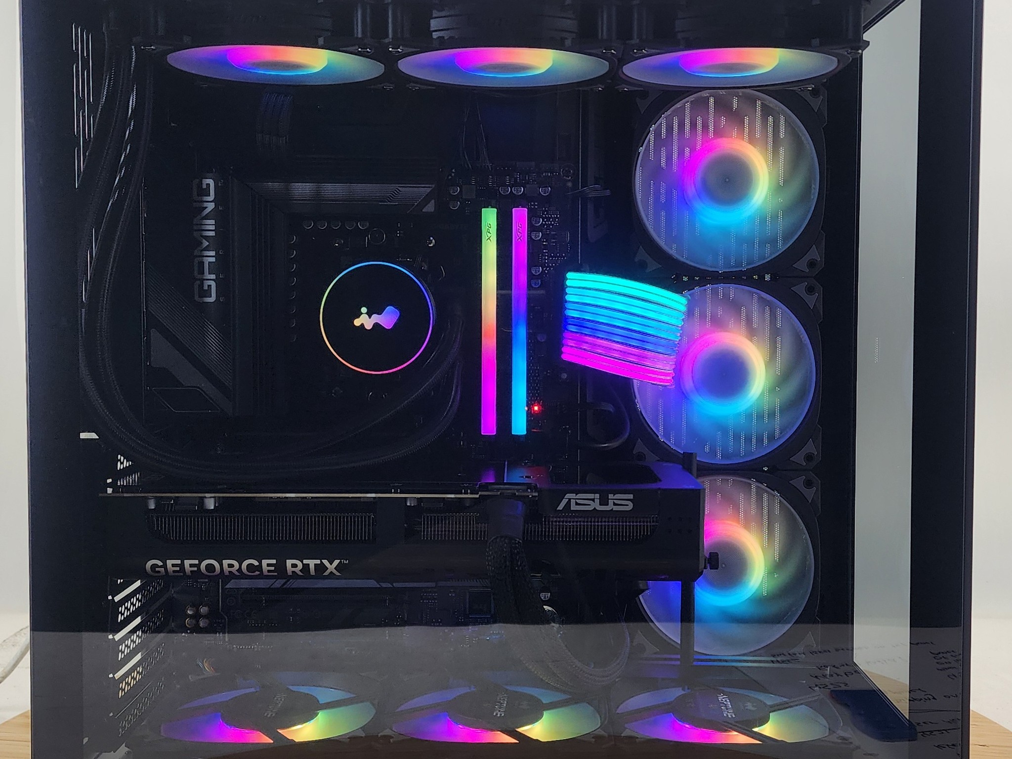 Gaming PC Ryzen 7 9850X3D 32GB RAM 2TB SSD RTX 5070 Ti 16GB Windows 11 Computer