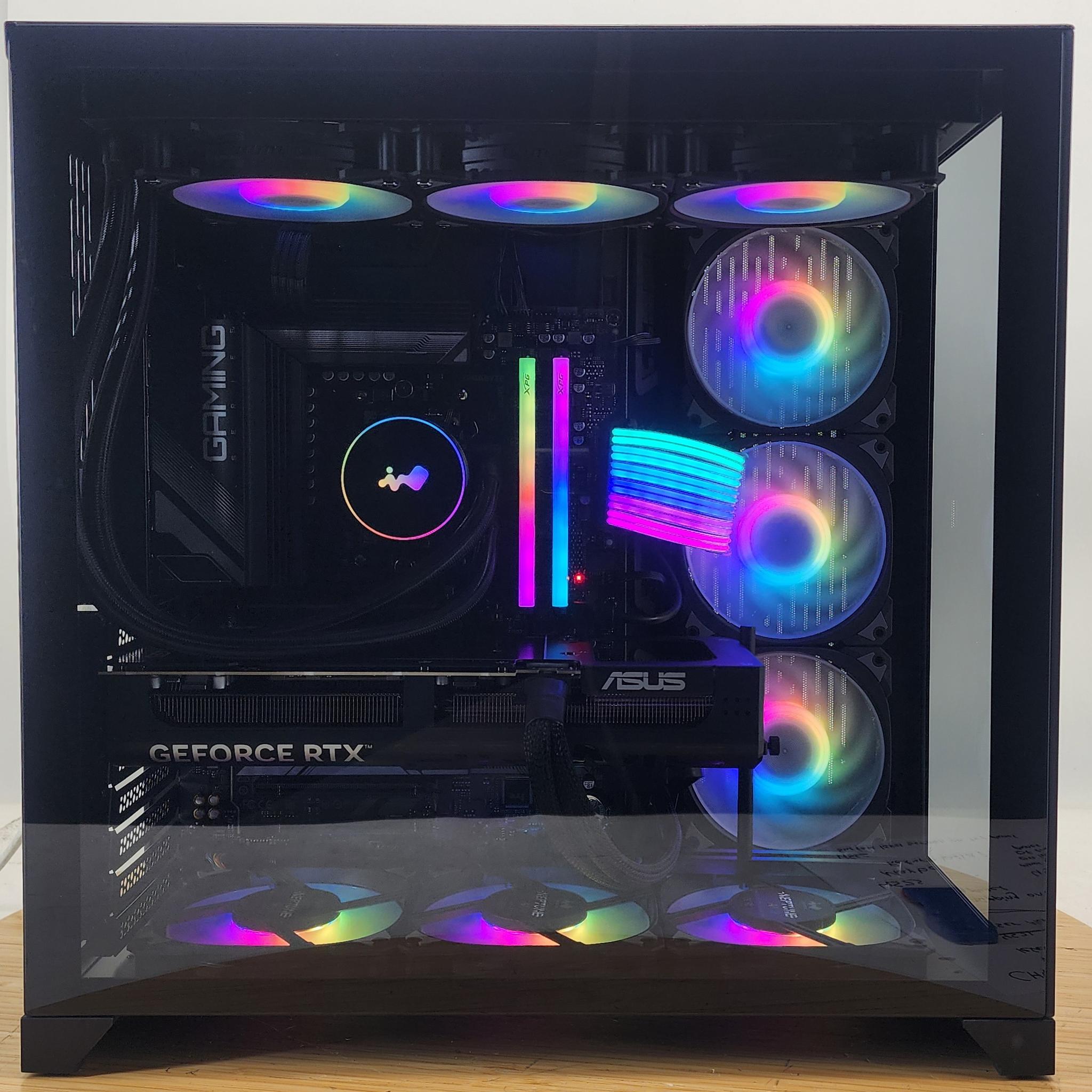 Gaming PC Ryzen 7 9850X3D 32GB RAM 2TB SSD RTX 5070 Ti 16GB Windows 11 Computer