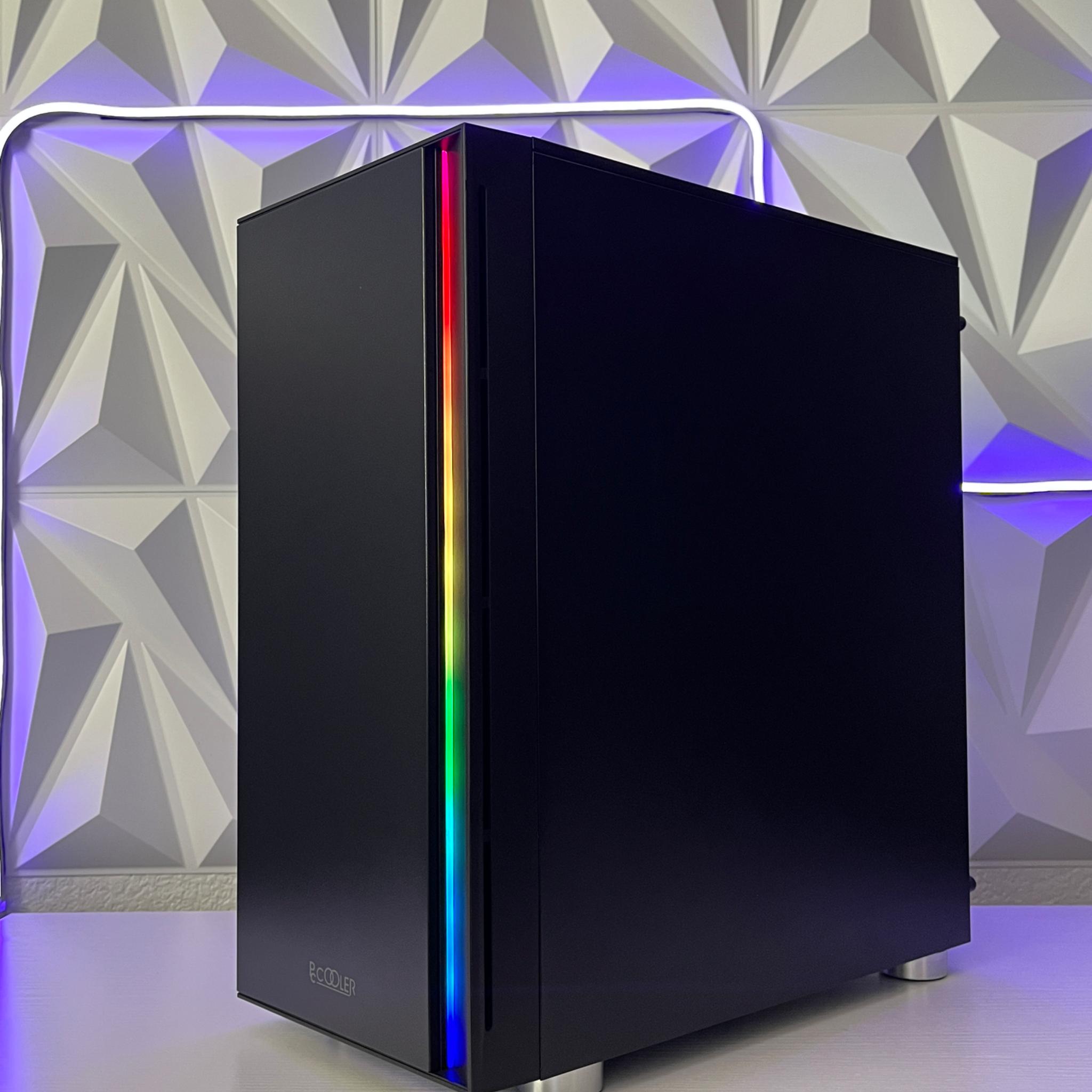 GTX 1060 6GB, Ryzen 5 2600, 16GB RAM | Black Gaming Computer/PC