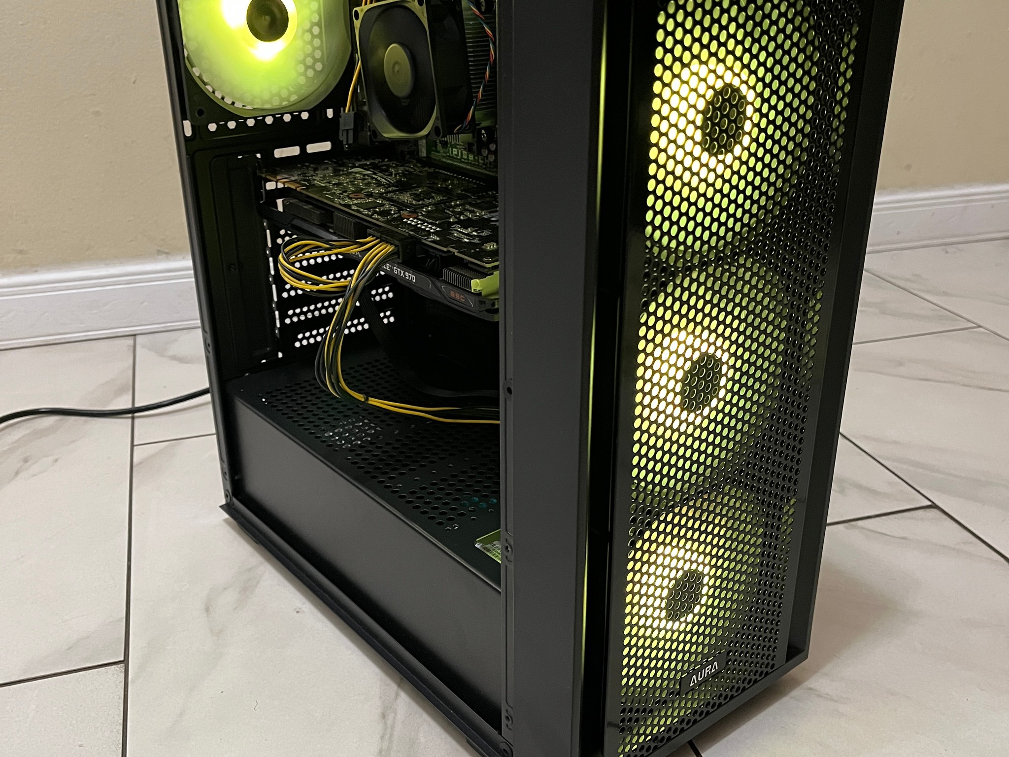 🟢🔥 Budget Gaming PC - Intel i7-2600, GTX 970, 1.2 TB Storage, 12 GB RAM w/ RGB Case🟢🖥️