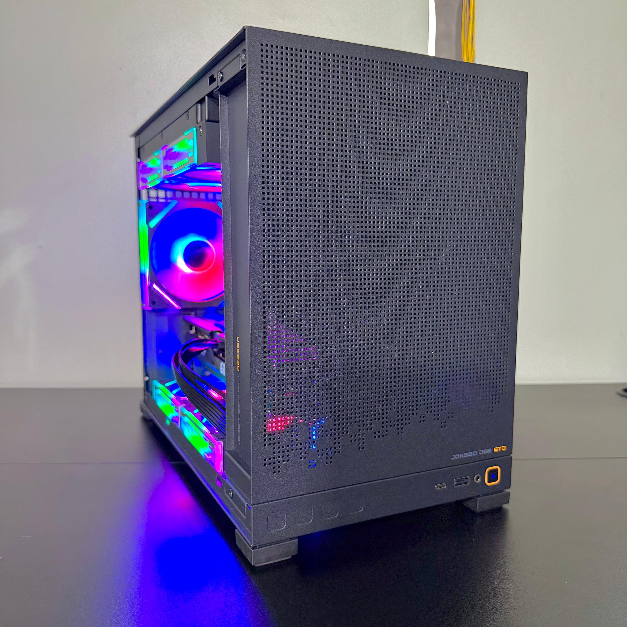 RTX 5070 OC | R7 7700x | 32GB DDR5 | 1TB SSD | LCD Liquid Cooler | Rosewill 1000w PSU Gaming PC
