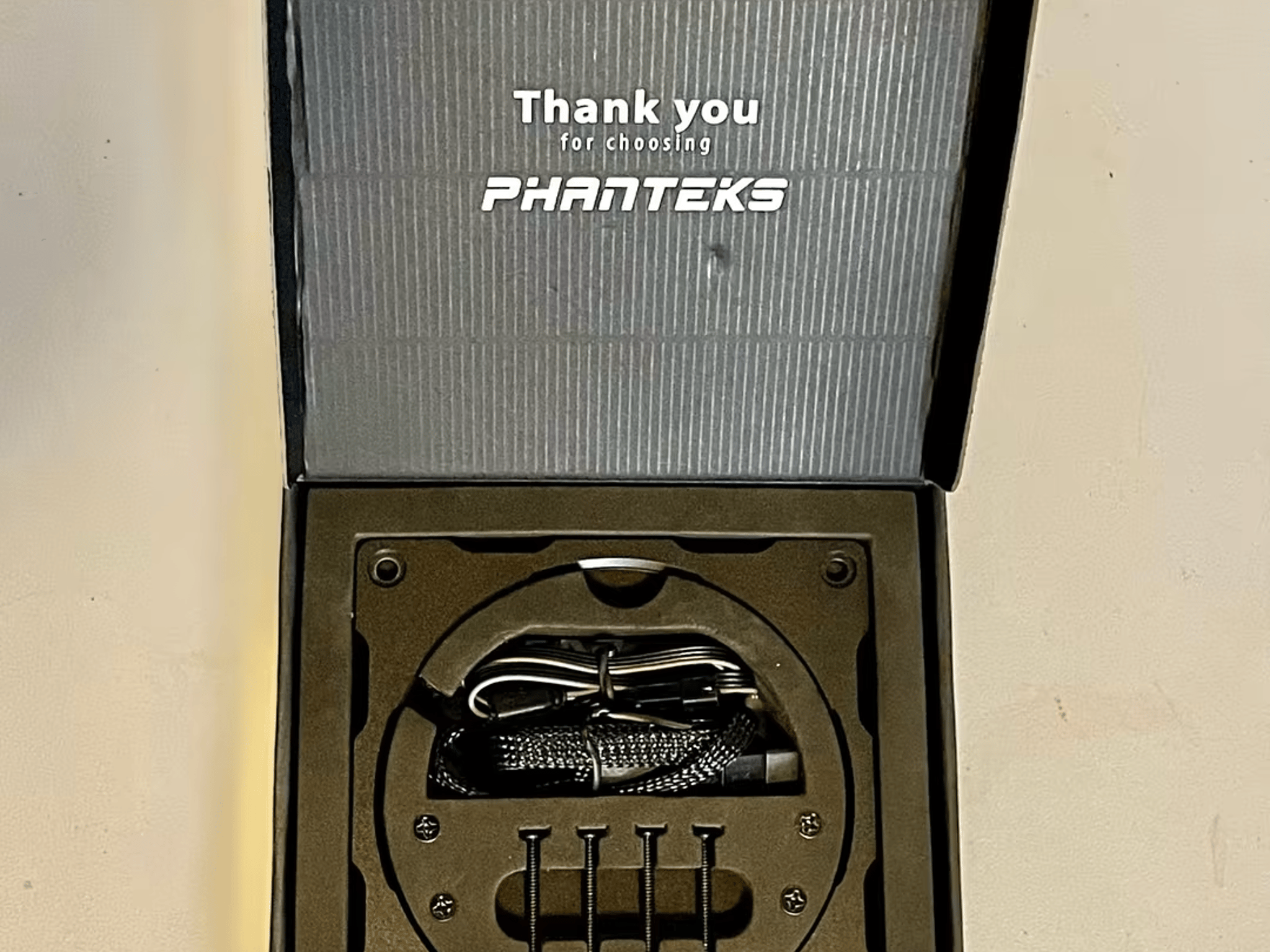 Phanteks Halos Lux Digital LED 120mm Fan Frame Alum, Black (Used, Like New)