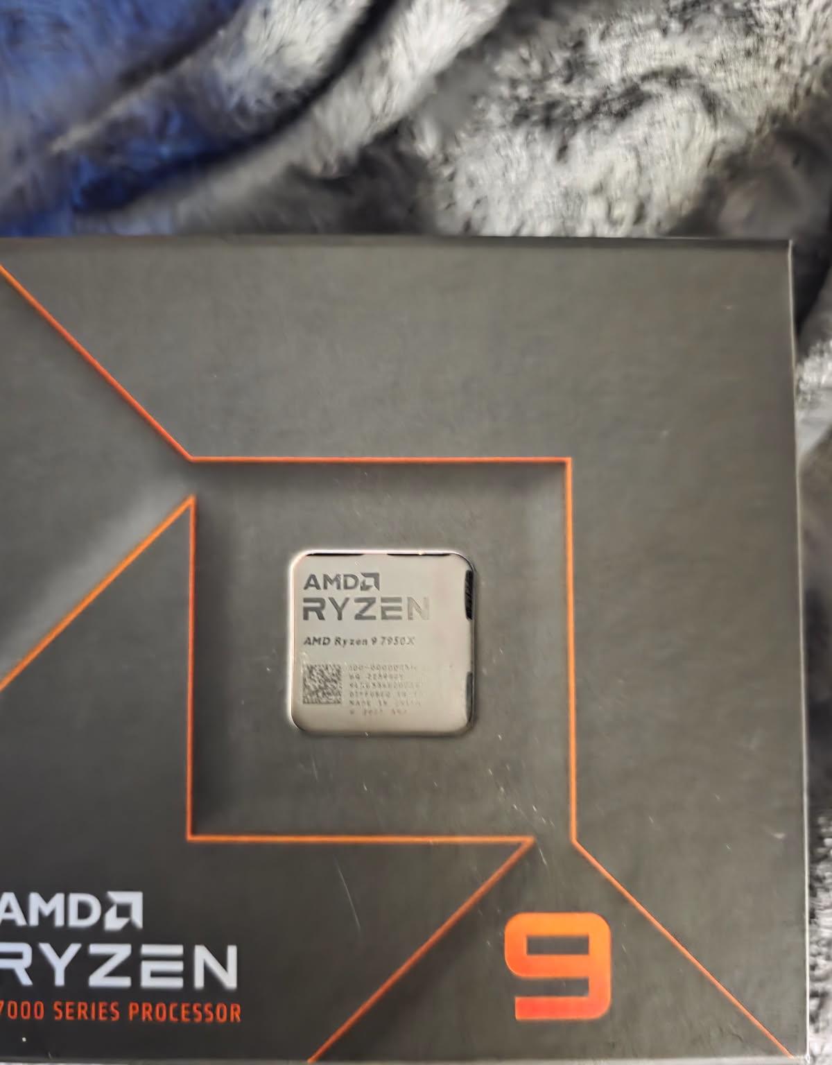 Ryzen 9 7950x 16 core, 32 Thread Processor