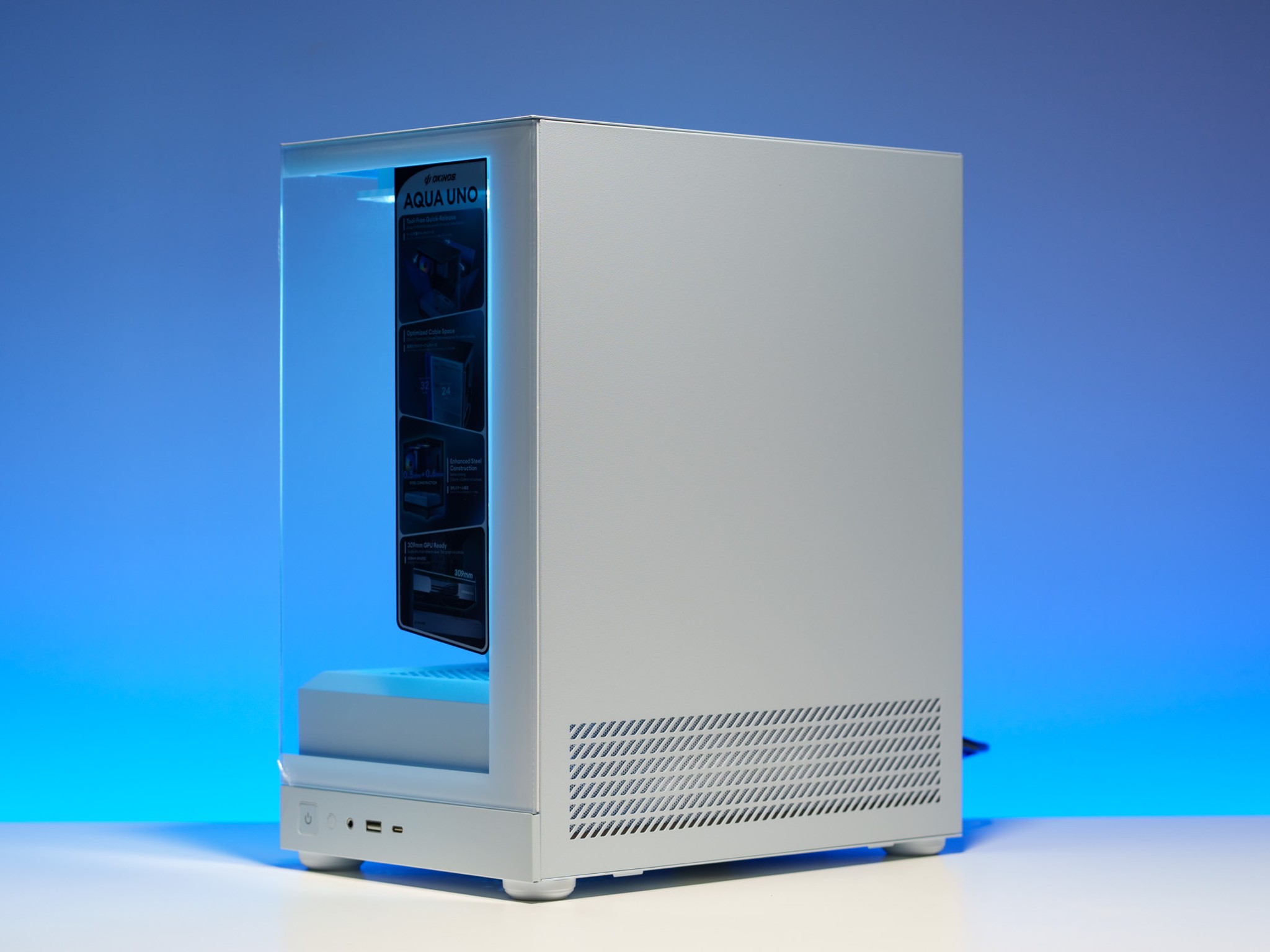 All White Gaming PC | RTX 3060 Ti White | Ryzen 5 | 16GB DDR4 | 512GB m.2 drive | 750W PSU