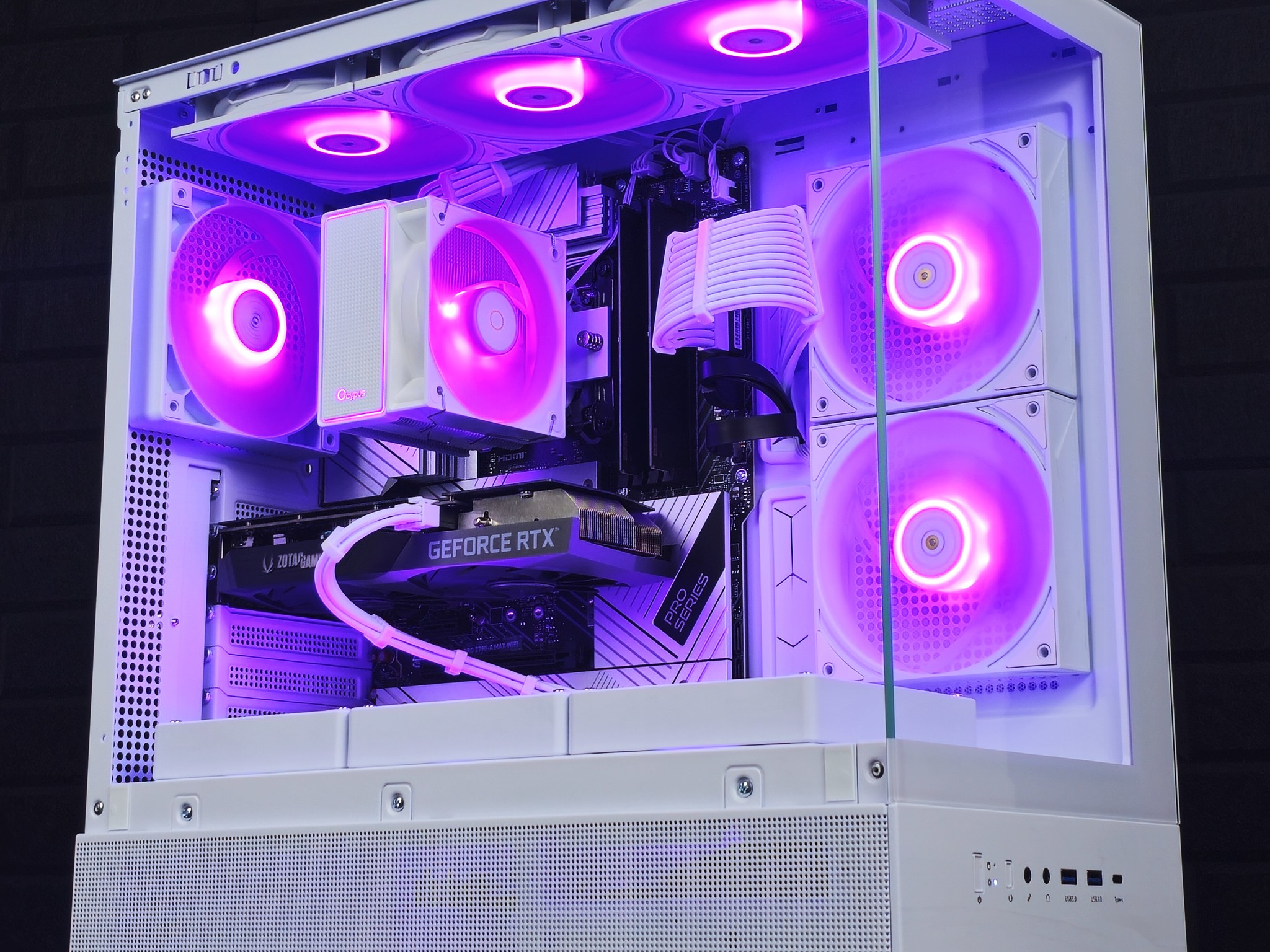 🎄Nvidia 3060 12GB • i5 14400F • 16GB DDR5 • 1TB SSD • WiFi + BT • Plug n' Play White Gaming PC