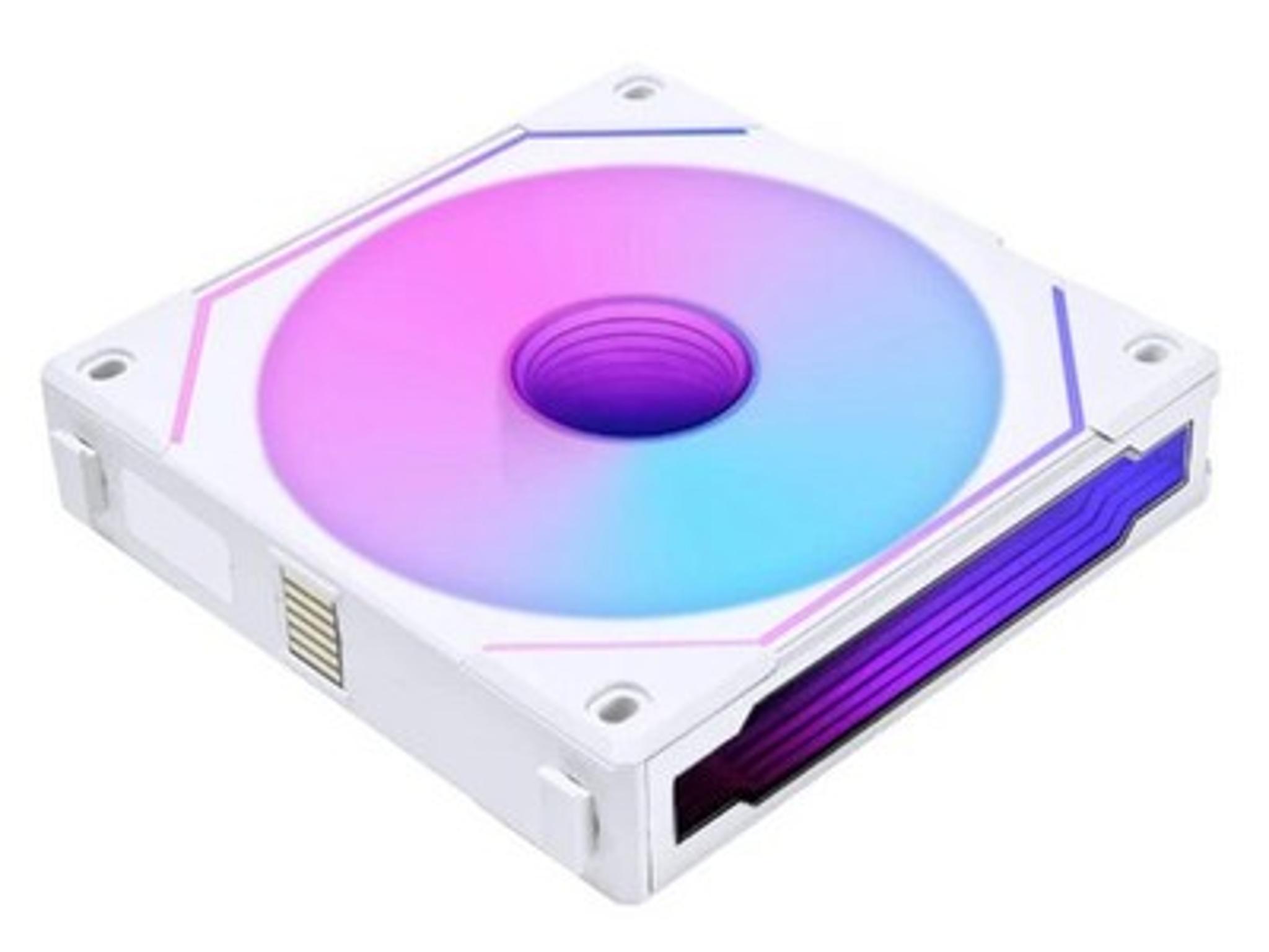 Lian Li UNI FAN SL-Infinity 120mm ARGB Fan White Reverse Blade 3 Pack - New