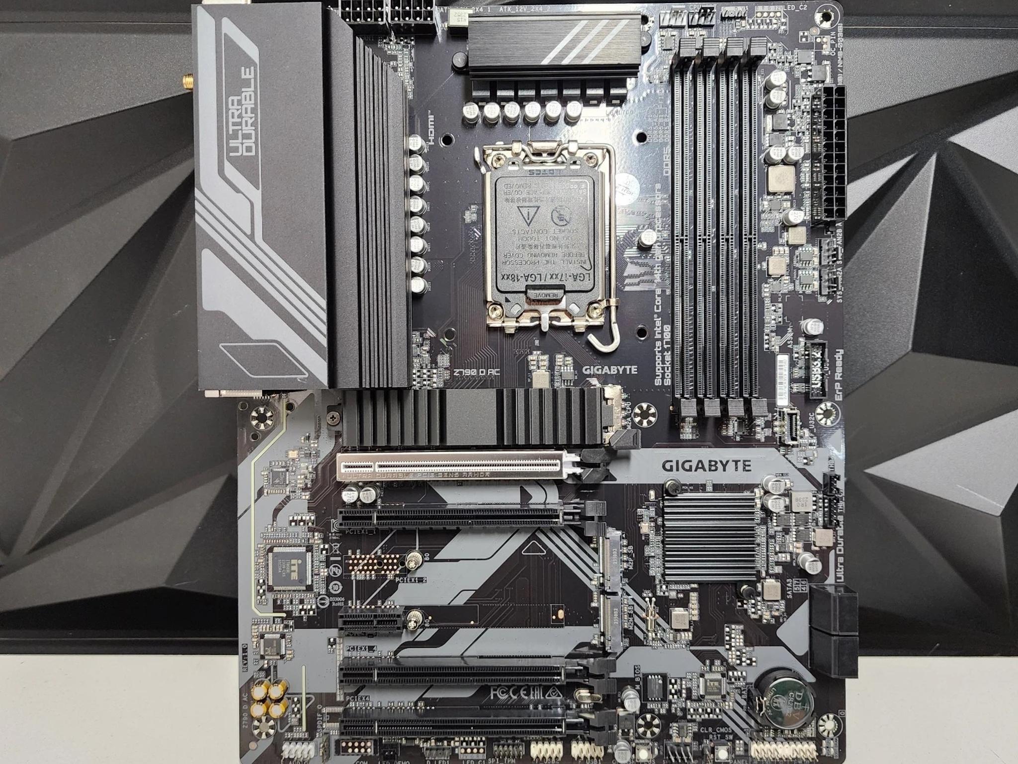 UPDATED BIOS GIGABYTE Z790 D AC WIFI DDR5 LGA1700 ATX MOTHERBOARD