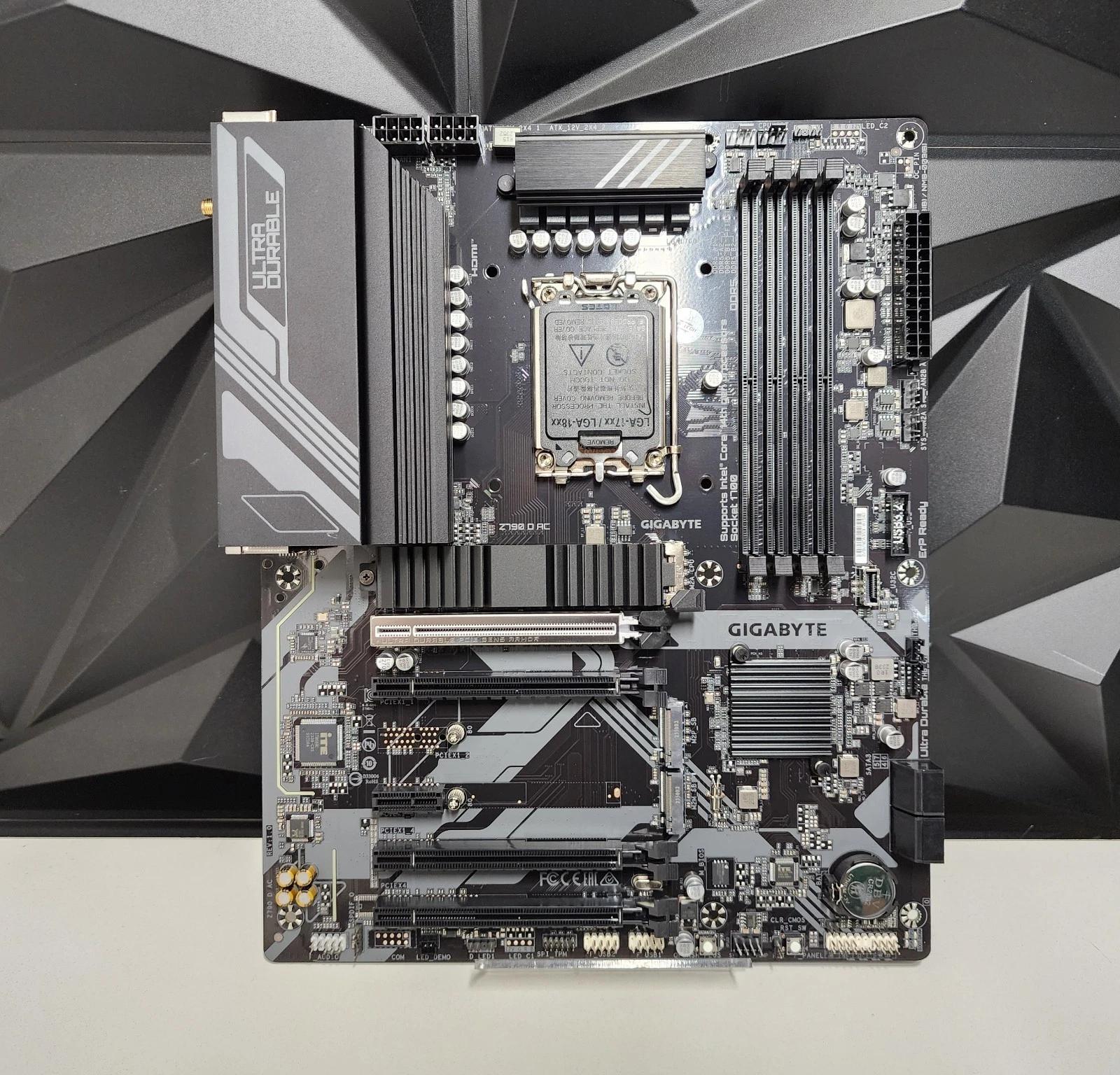 UPDATED BIOS GIGABYTE Z790 D AC WIFI DDR5 LGA1700 ATX MOTHERBOARD