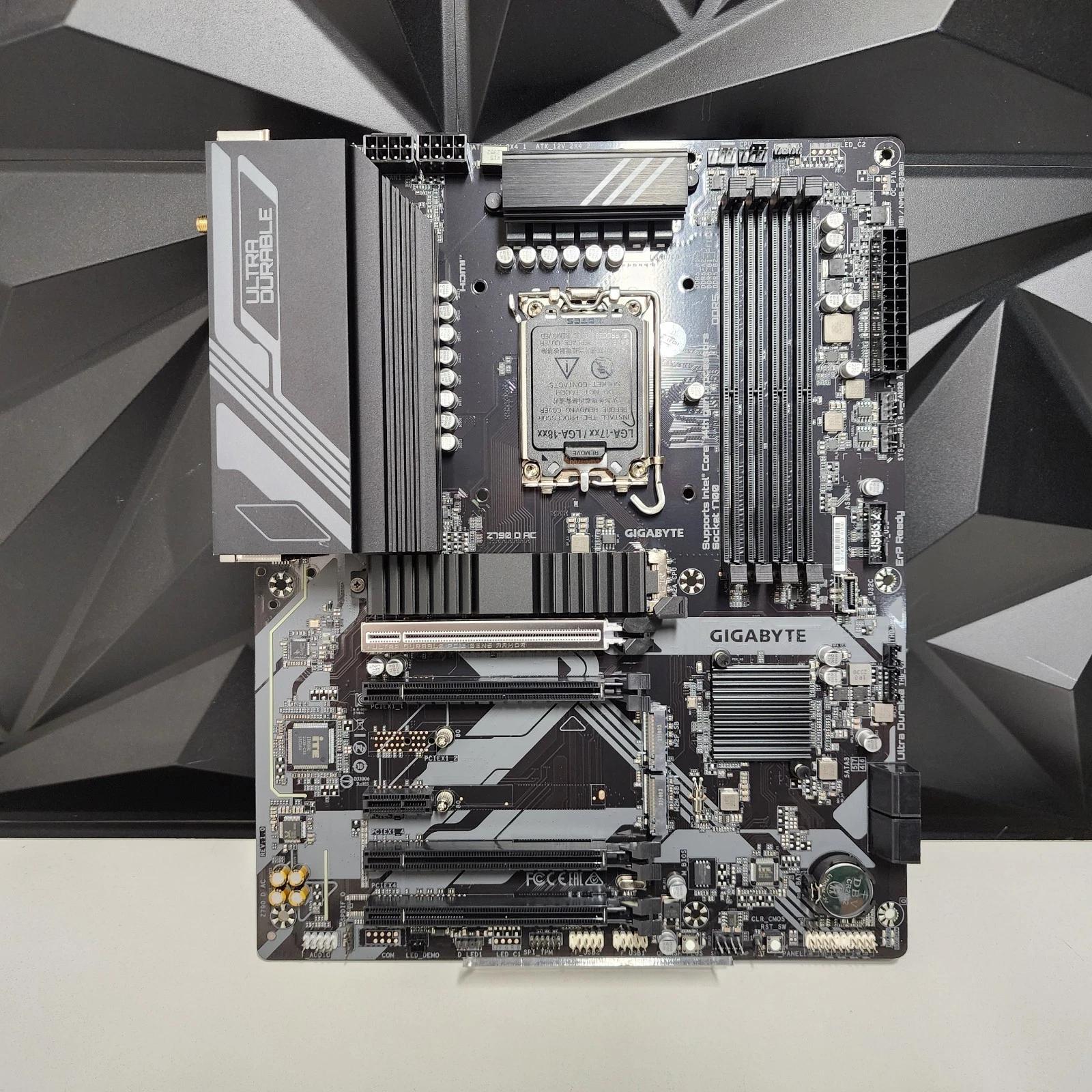 UPDATED BIOS GIGABYTE Z790 D AC WIFI DDR5 LGA1700 ATX MOTHERBOARD