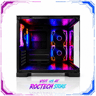 LOVINGCOOL ARGB GAMING PC MATX CASE – PANORAMIC TEMPERED GLASS w/ 3 FANS