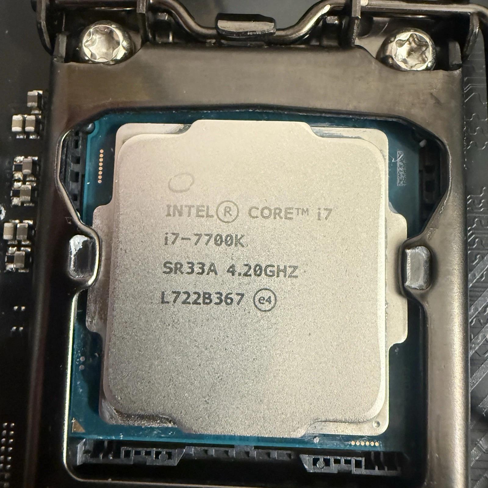 Asus Maximus IX Apex with Intel Core i7-7700K CPU And Motherboard Combo With IO Shield!