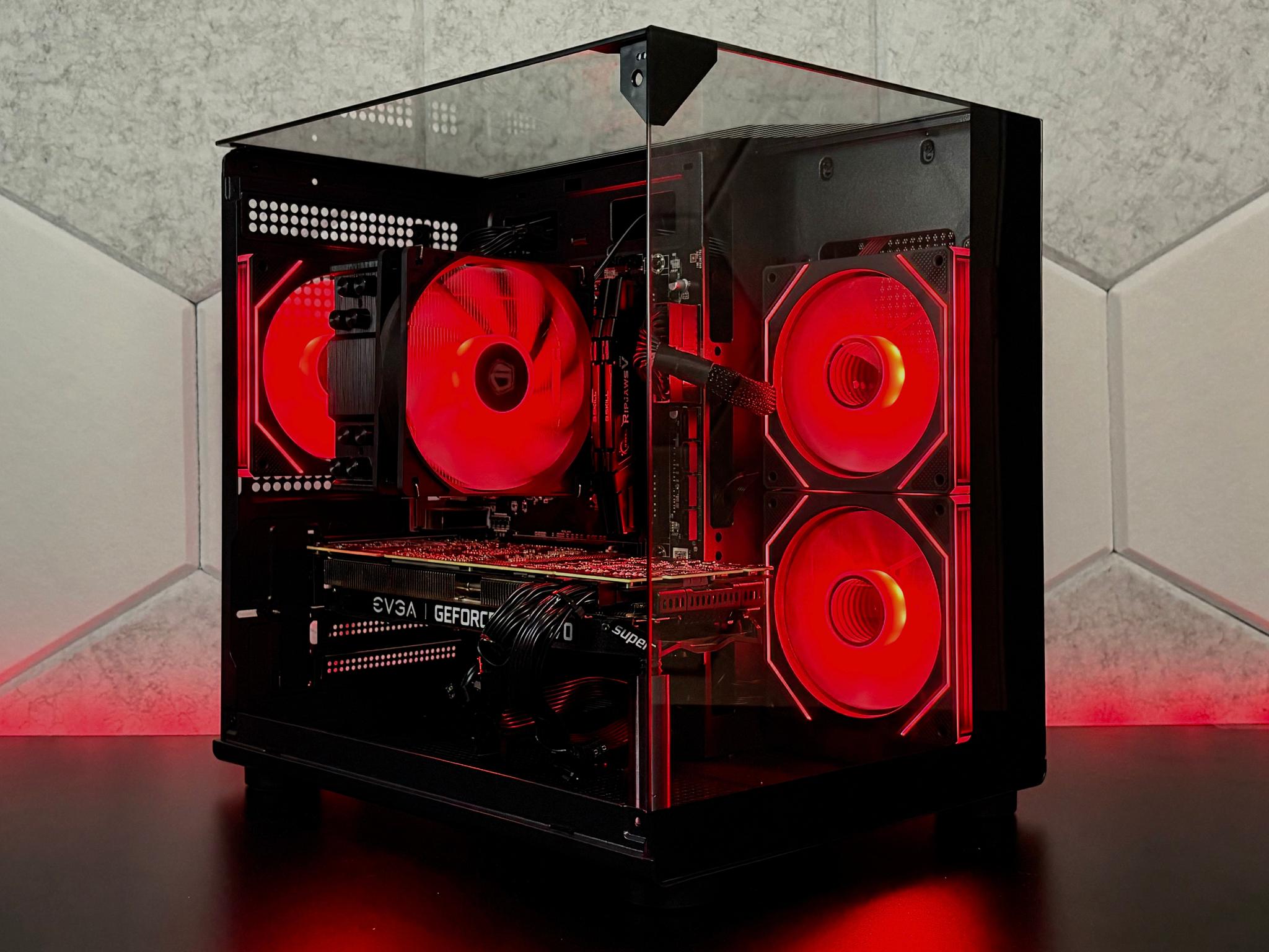 ❤️🖤 RTX 2070 SUPER | Ryzen 5 3600 🖤❤️| 16GB DDR4 | 512GB NVME | WIFI | 1080p Budget Gaming PC