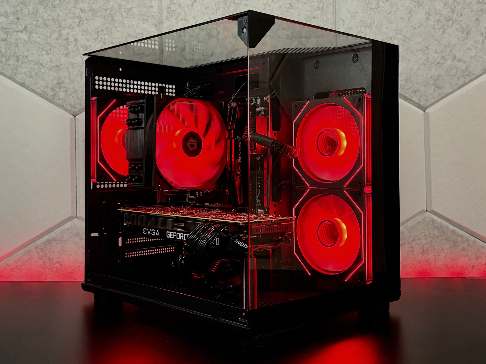 ❤️🖤 RTX 2070 SUPER | Ryzen 5 3600 🖤❤️| 16GB DDR4 | 512GB NVME | WIFI | 1080p Budget Gaming PC