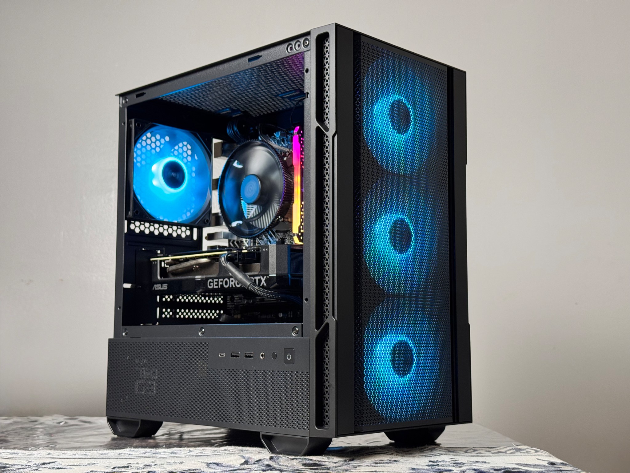 🔥 RTX 4060 Ti + i5-12400F | 32GB RGB RAM | 1TB NVMe | 750W Gold 🔥