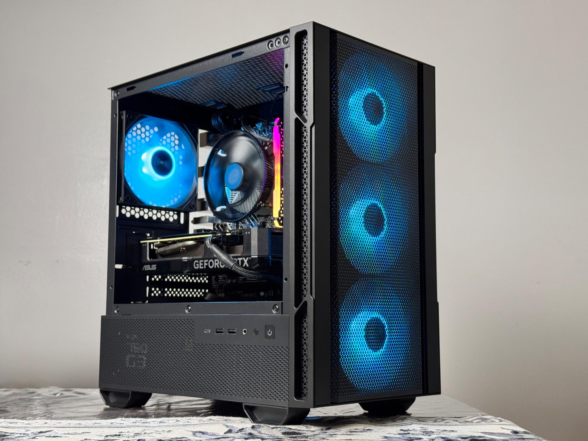 🔥 RTX 4060 Ti + i5-12400F | 32GB RGB RAM | 1TB NVMe | 750W Gold 🔥