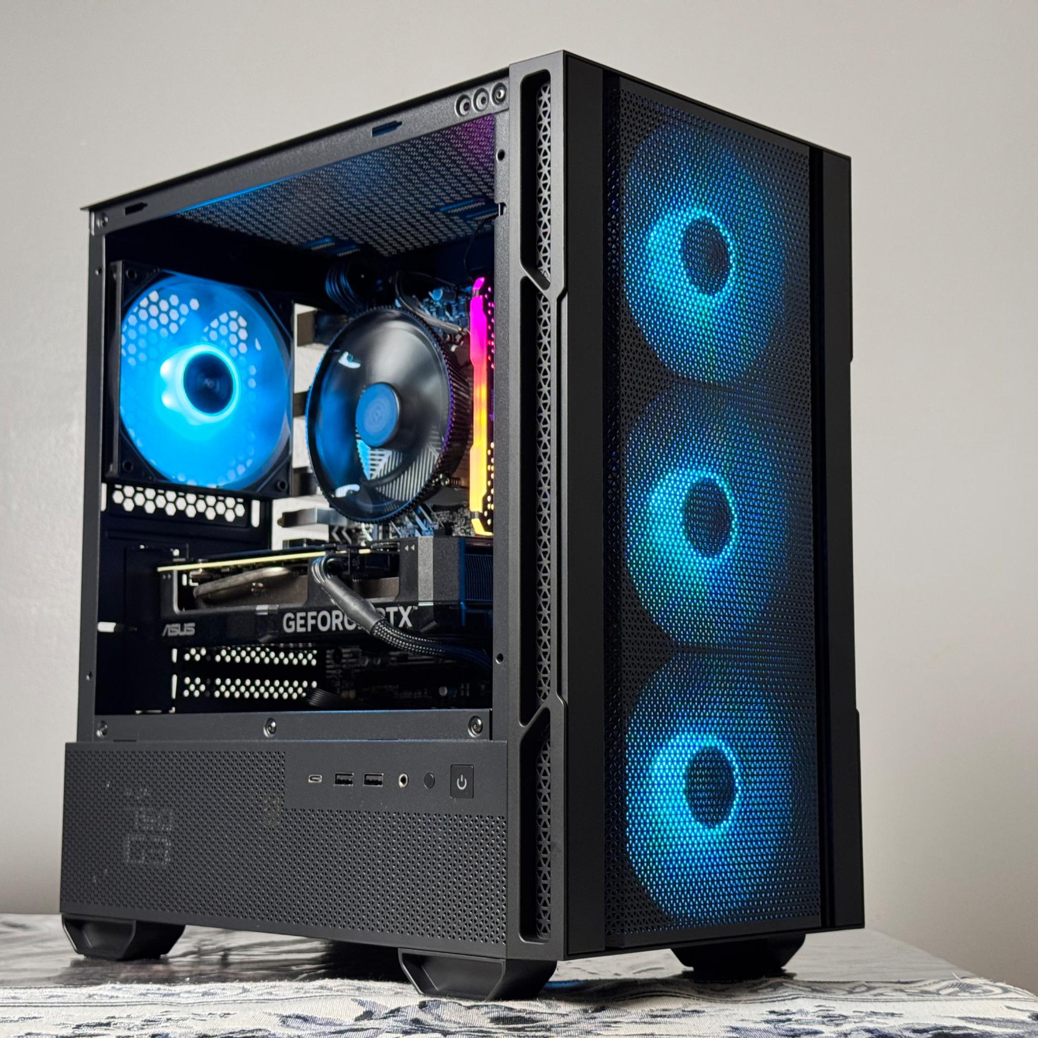 🔥 RTX 4060 Ti + i5-12400F | 32GB RGB RAM | 1TB NVMe | 750W Gold 🔥