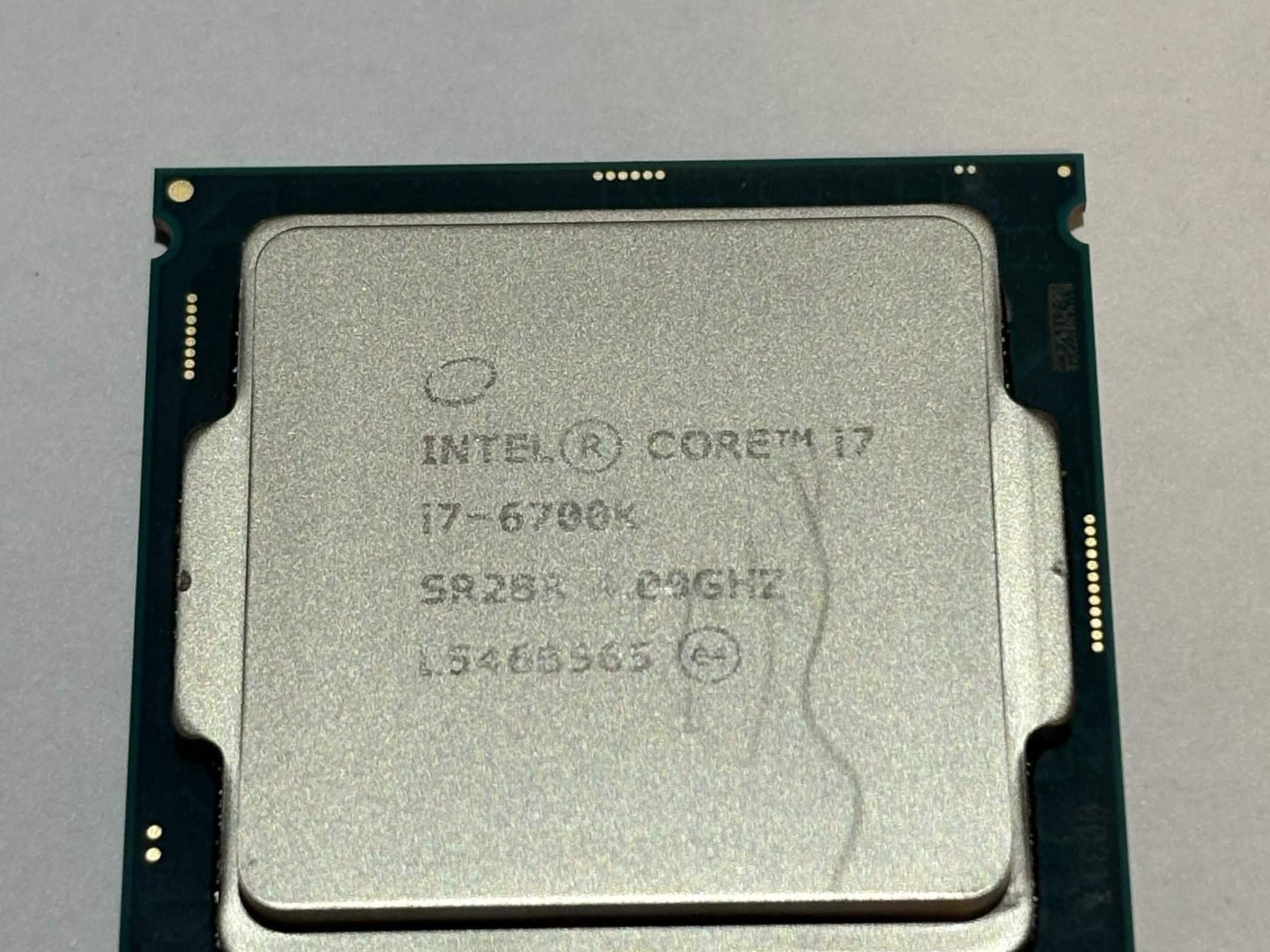 Intel Core i7-6700K 4.0GHz Quad-Core LGA 1151 Desktop Processor SR2L0 Tested