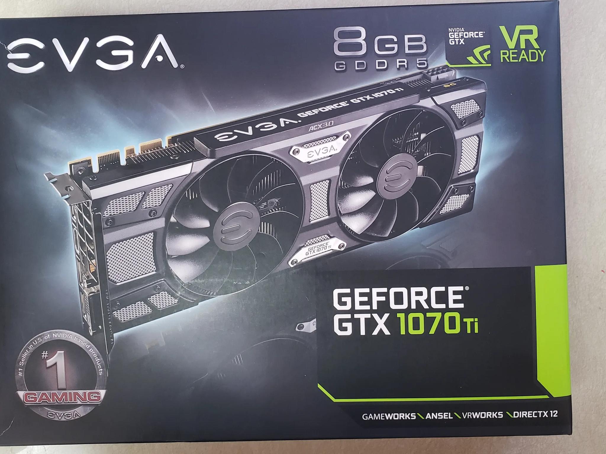 Evga GTX 1070 Ti SC