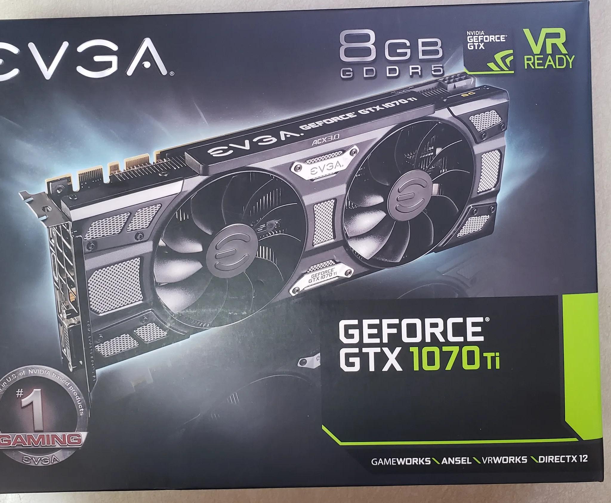 Evga GTX 1070 Ti SC